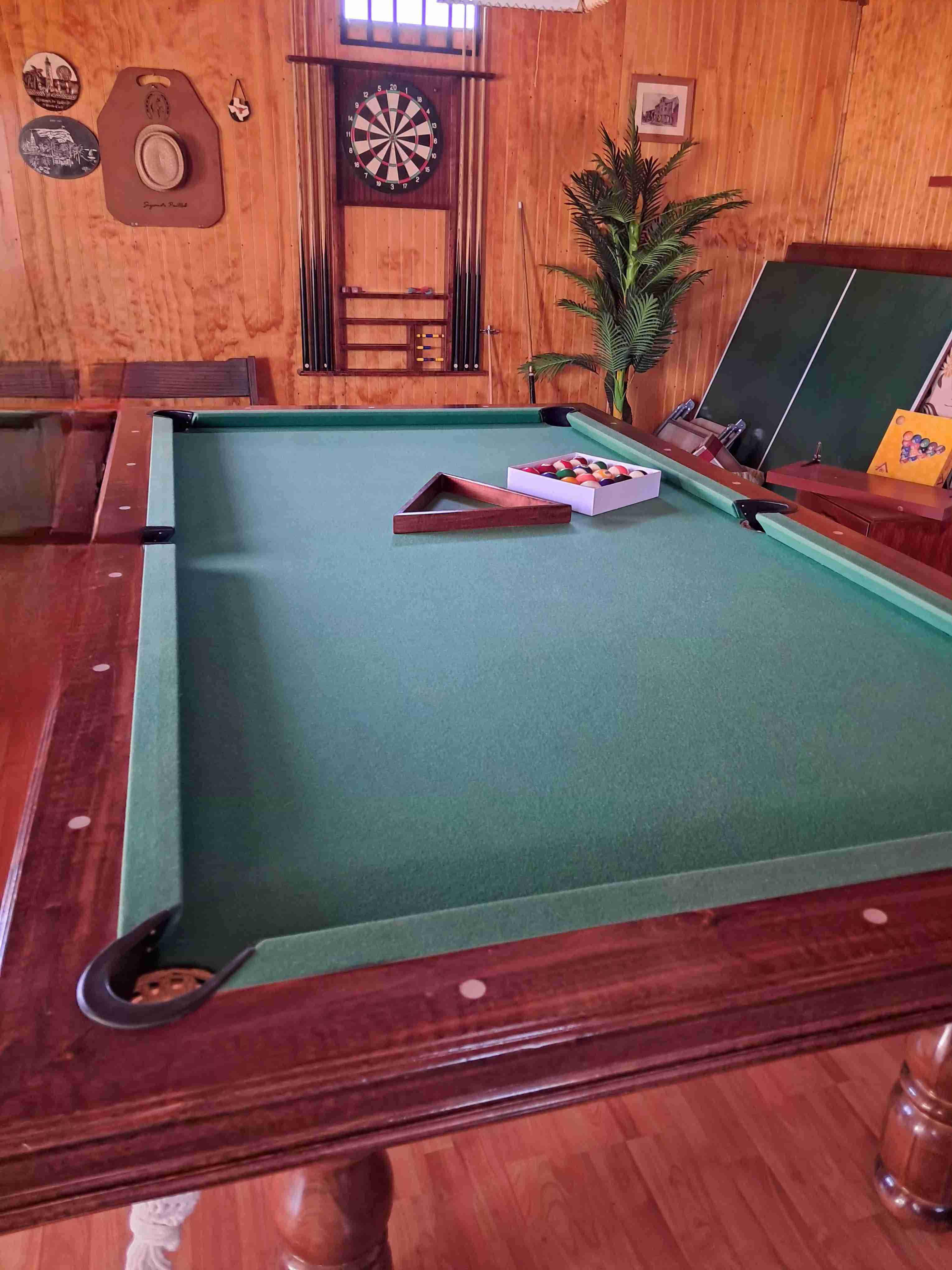 Mesa de billar de madera - 4