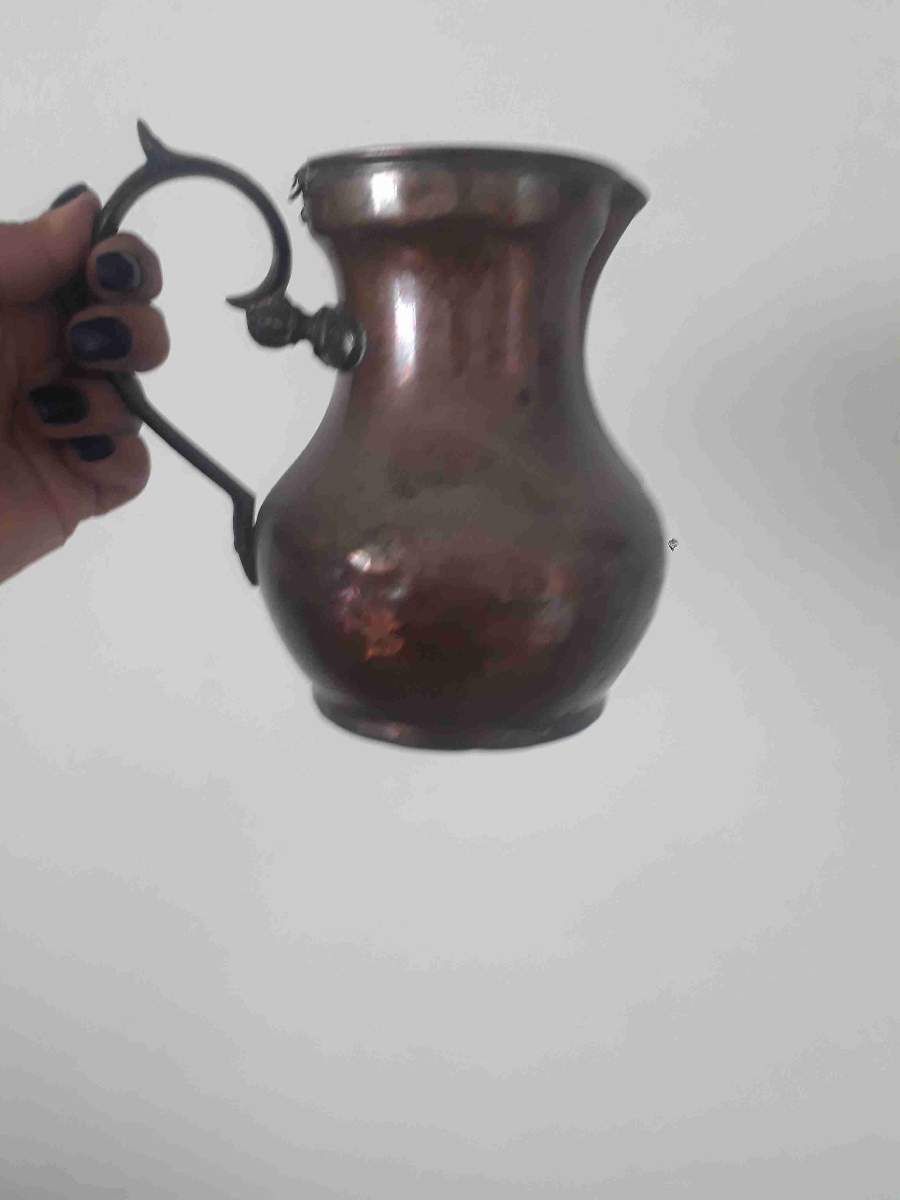 Jarra de cobre vintage - miniatura 2