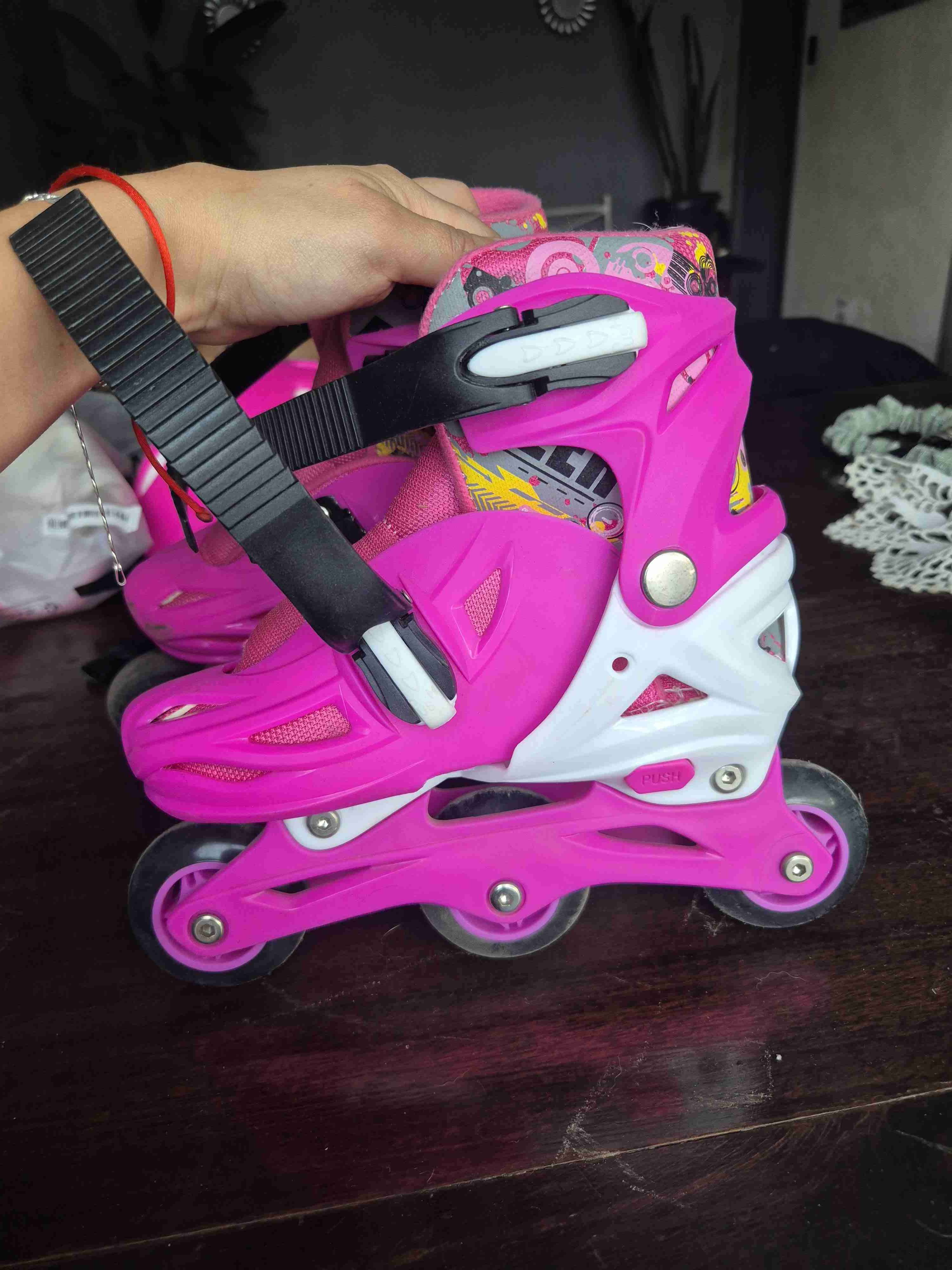 Patines rosados para niña - miniatura 2