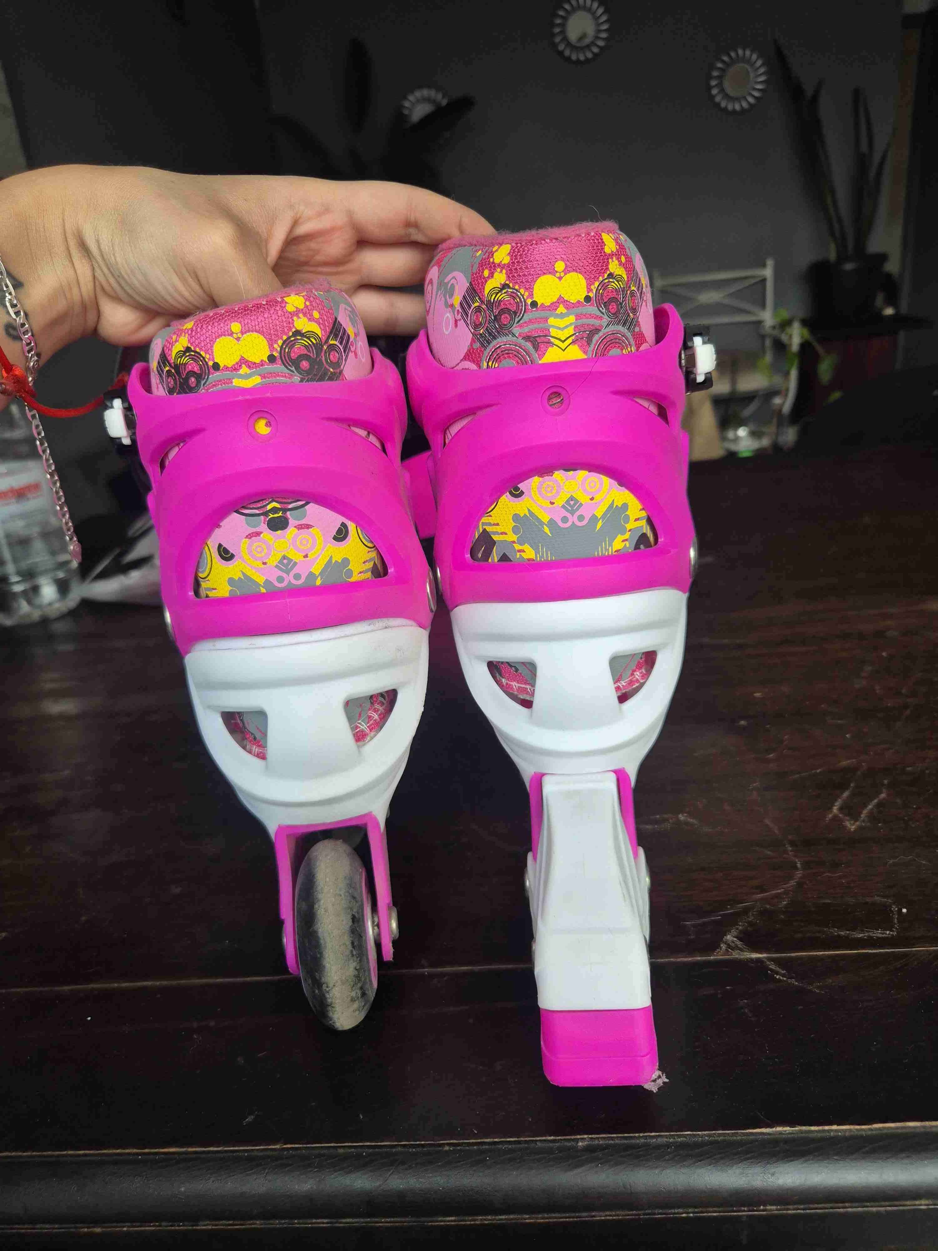 Patines rosados para niña - miniatura 3