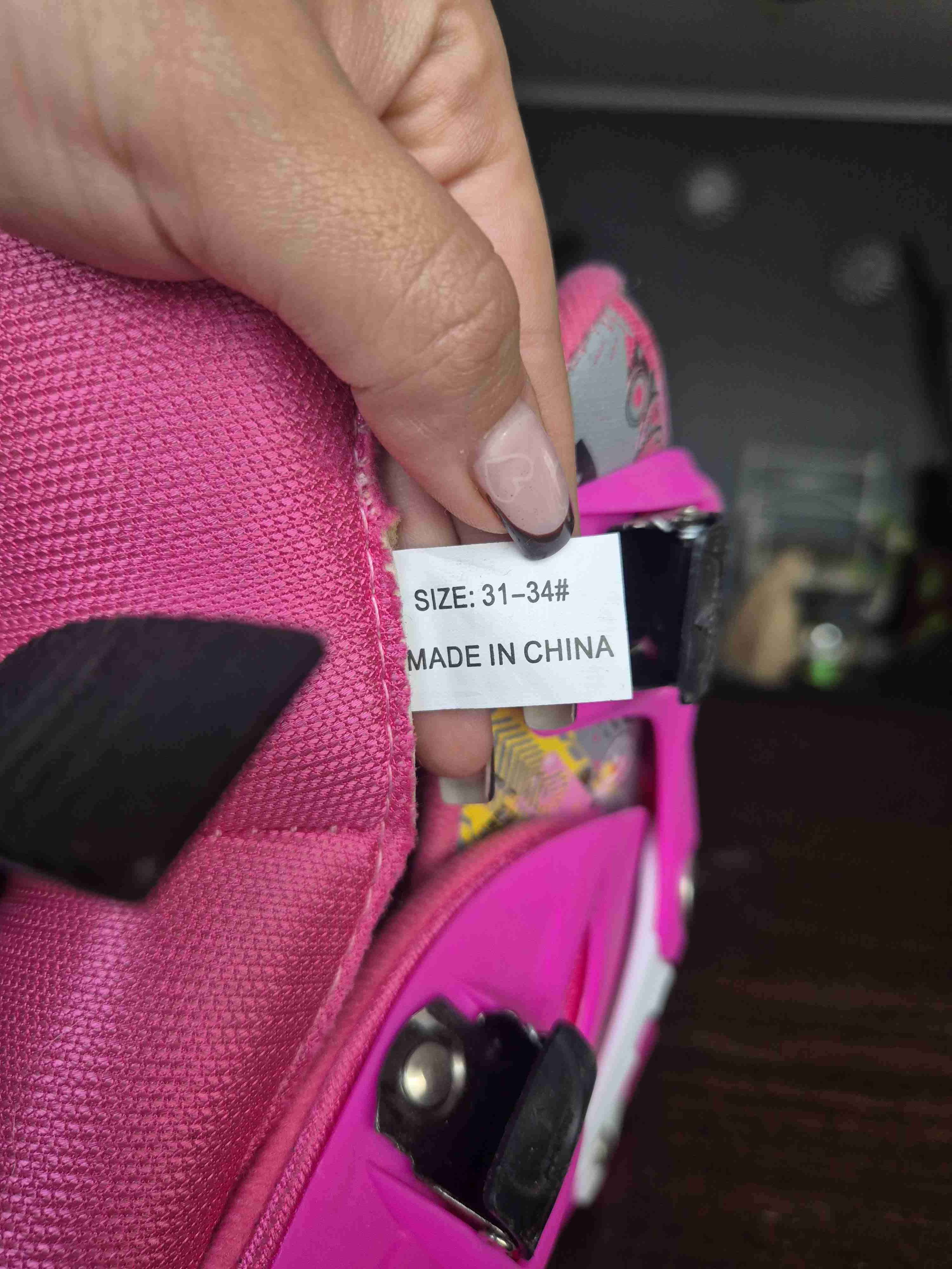 Patines rosados para niña - miniatura 4