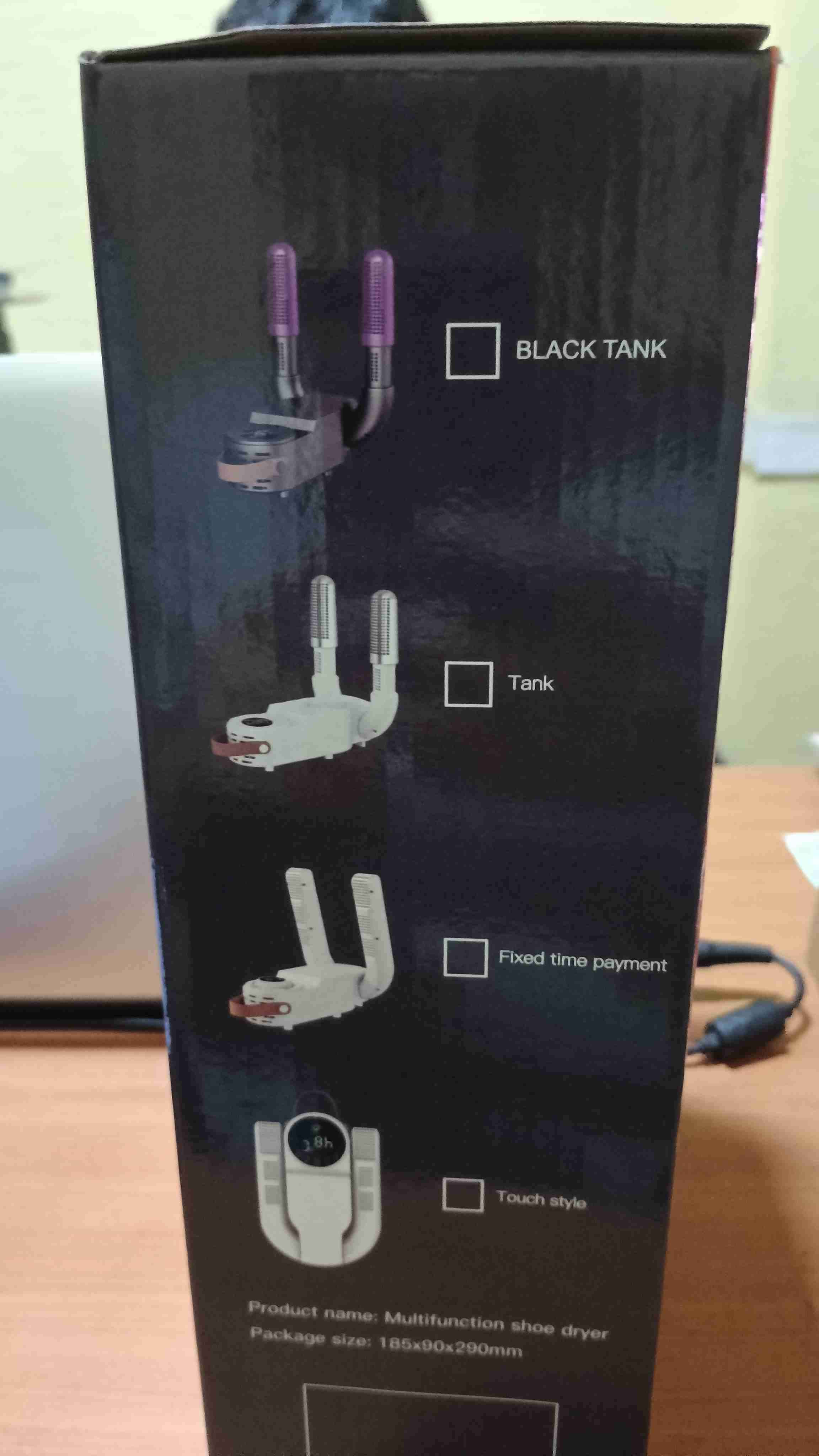 Secador de zapatilla eléctrico con temporizador - miniatura 2