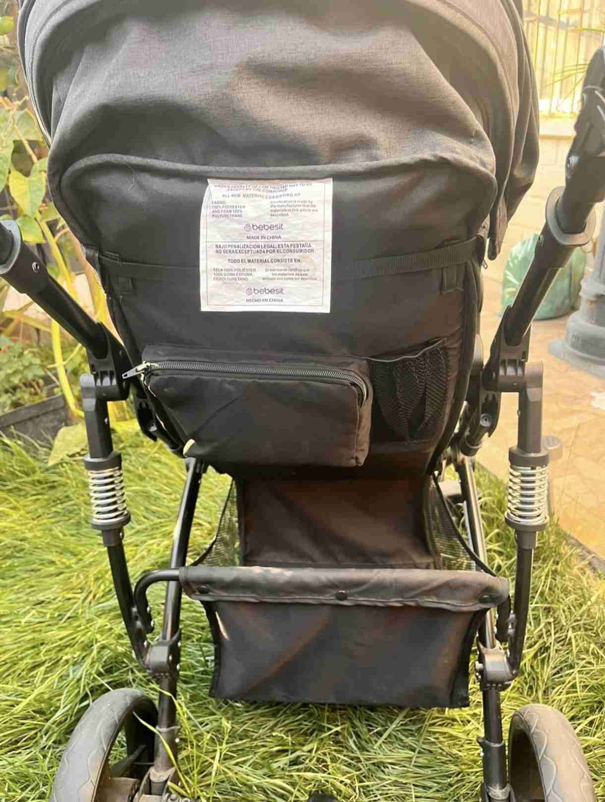 Coche de bebé con silla para auto - miniatura 4