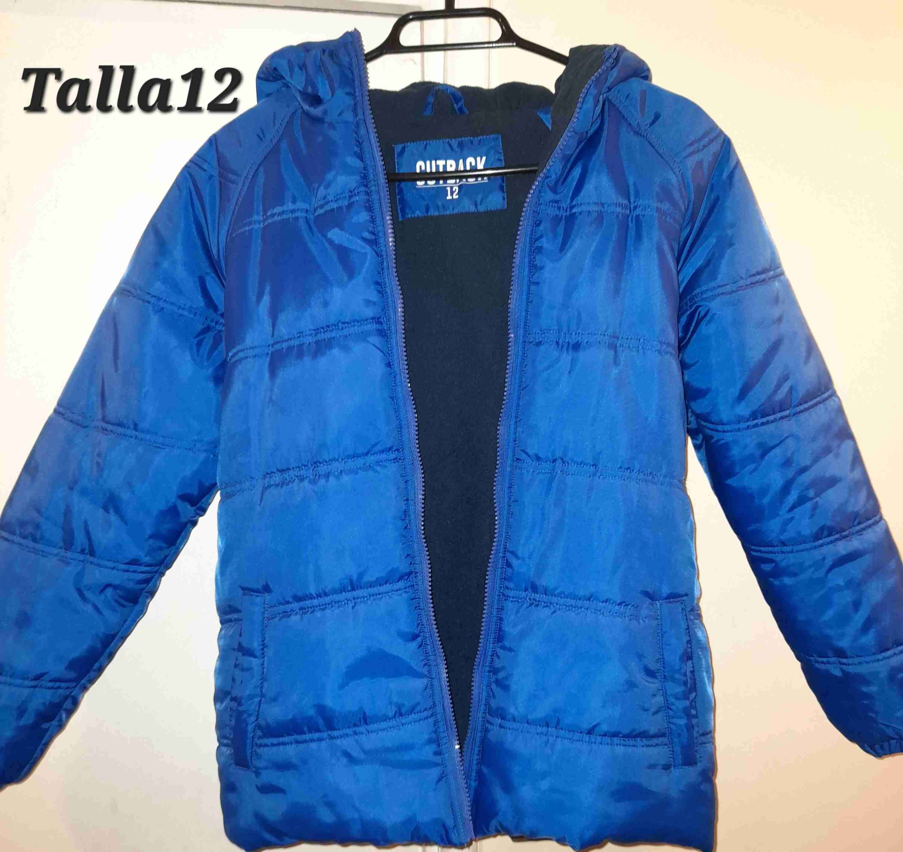 Chaqueta azul para niño talla 12