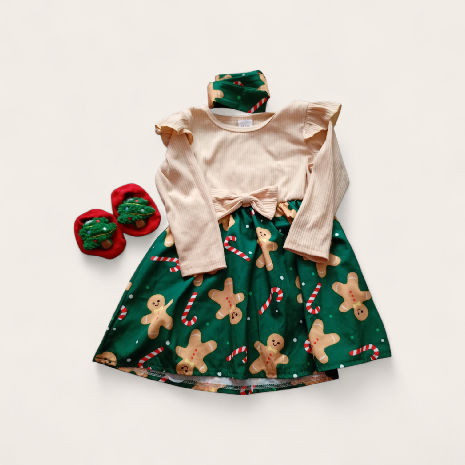 Vestido navideño para niña - 1