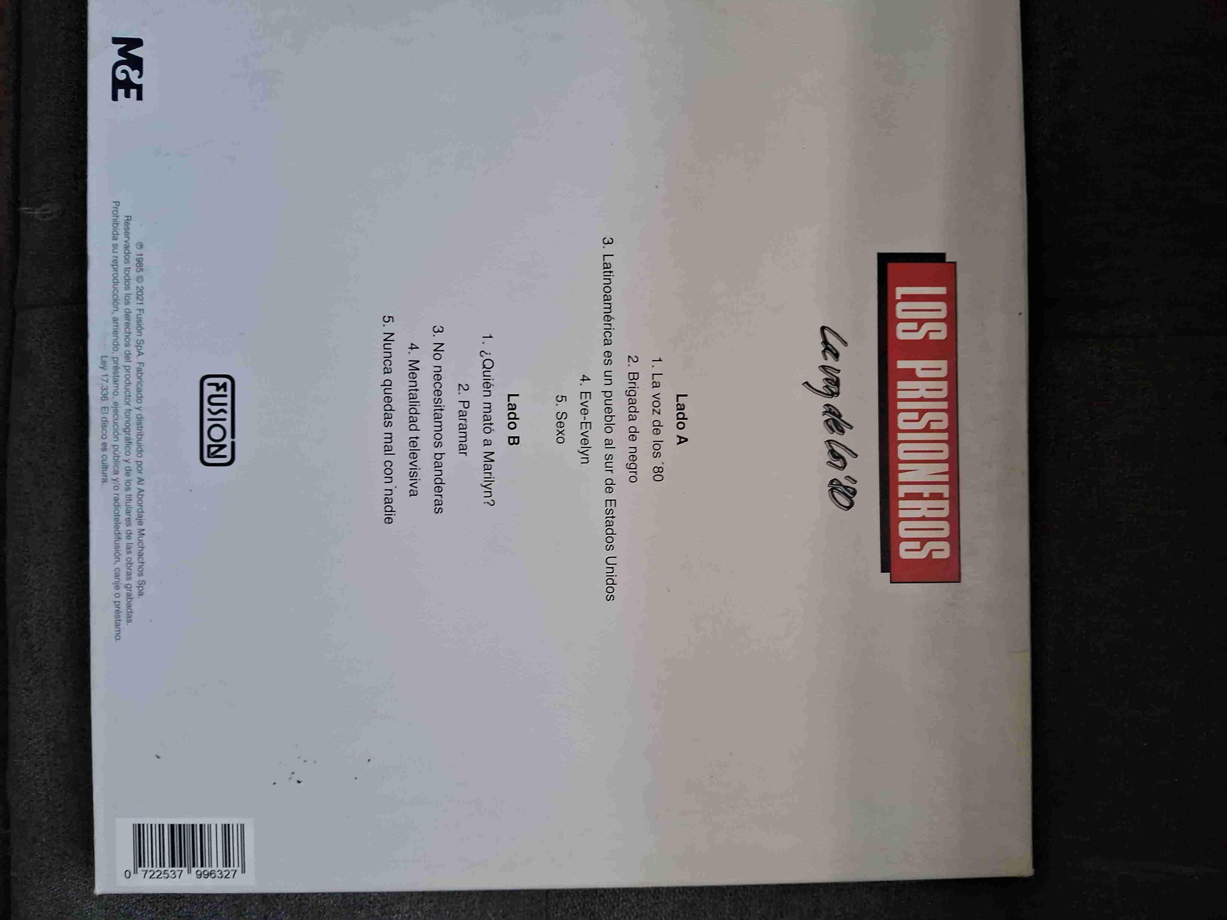 Vinilo Los Prisioneros La Voz de los 80 - miniatura 3