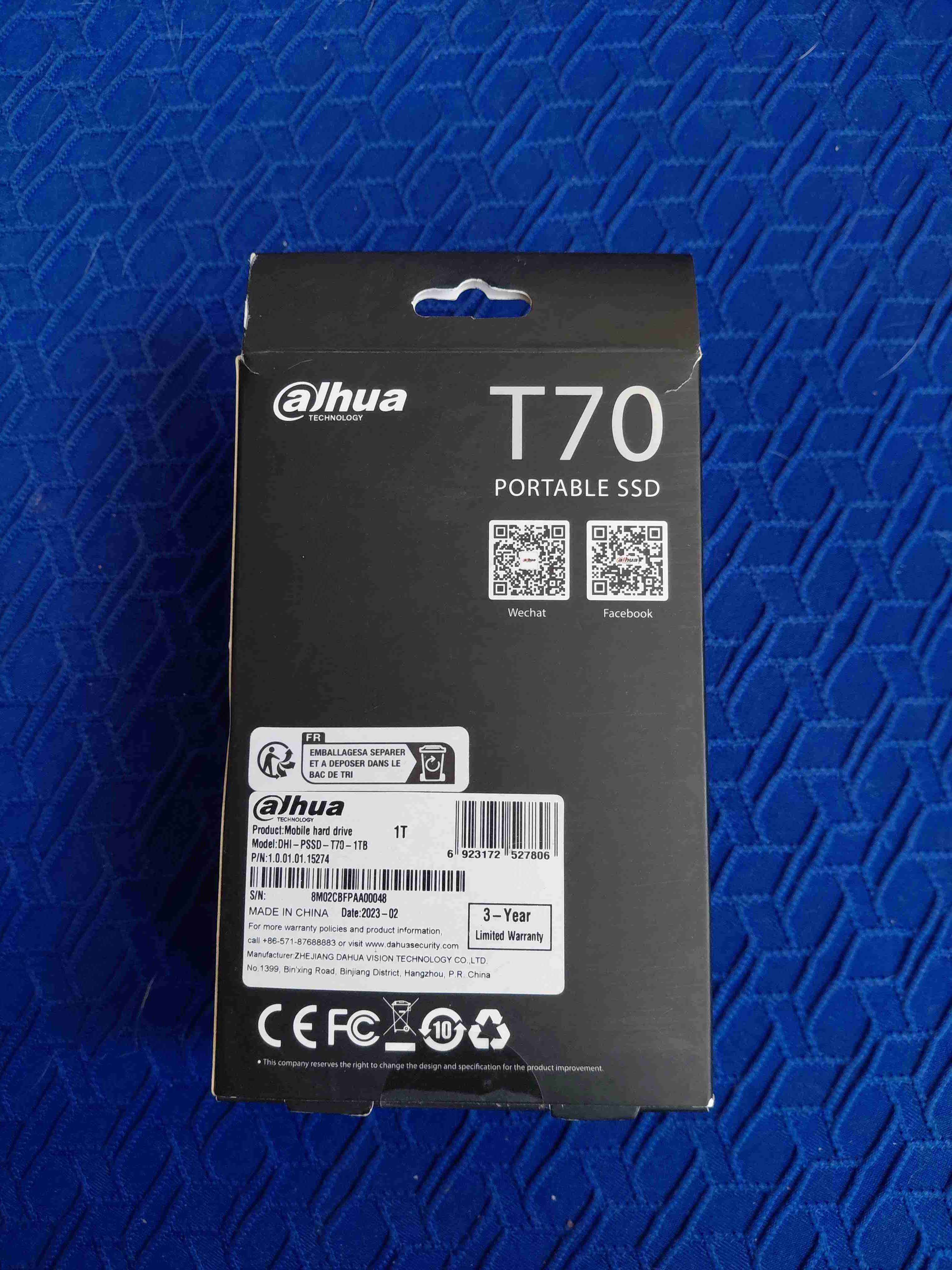 SSD portátil Dahua T70 1TB - miniatura 2