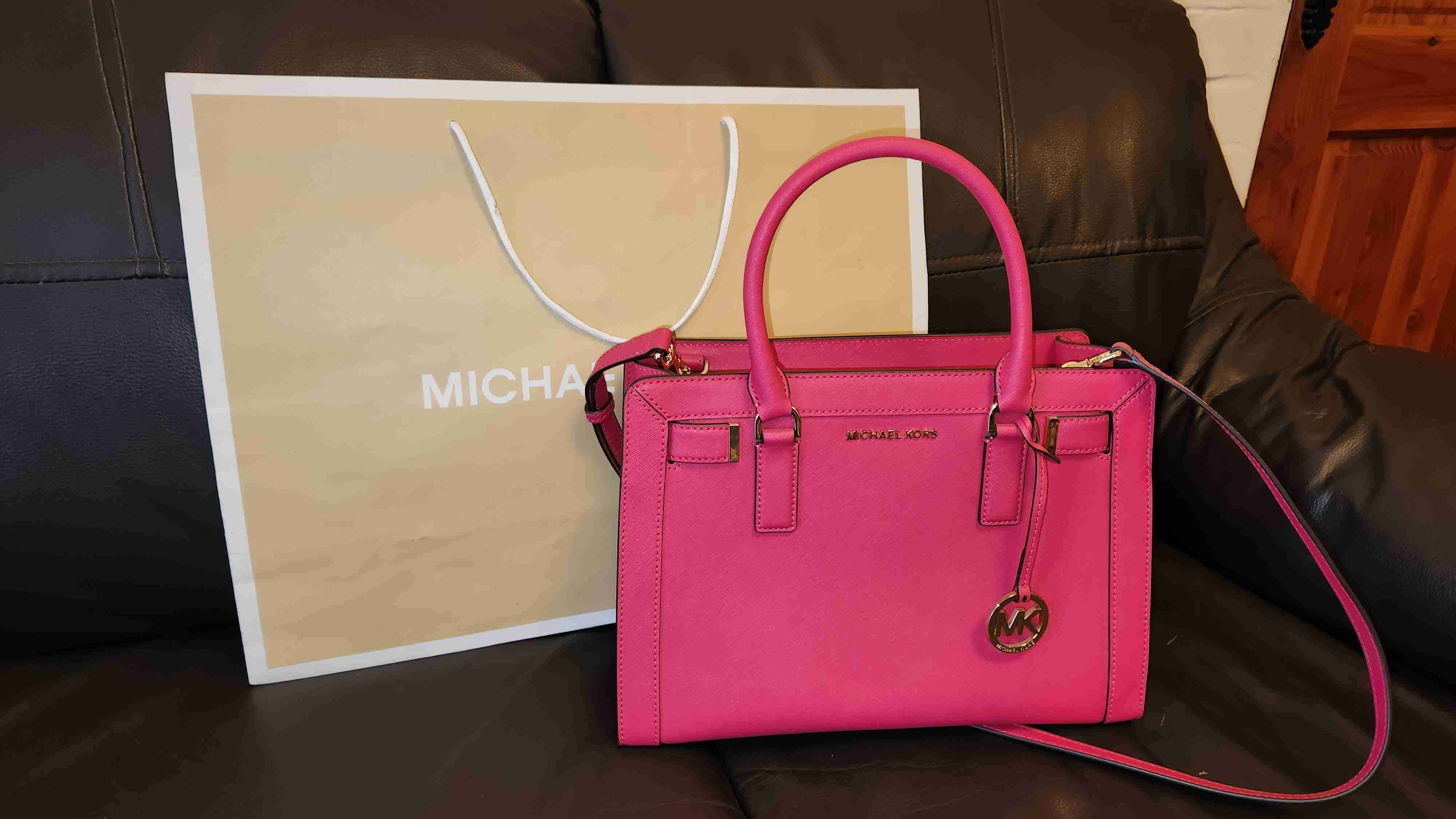 Bolso fucsia Michael Kors - miniatura 1
