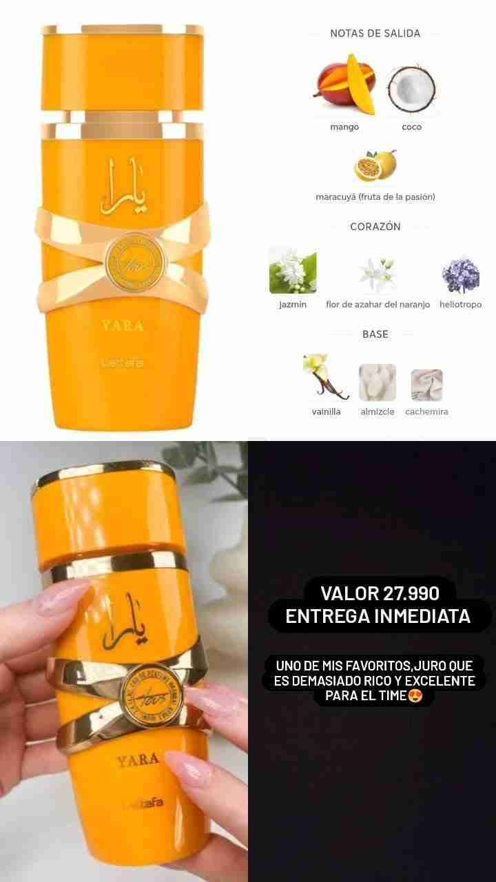 Perfume Yara 100 ml