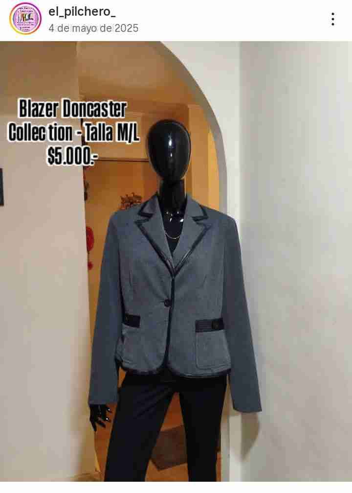 Blazer Doncaster gris