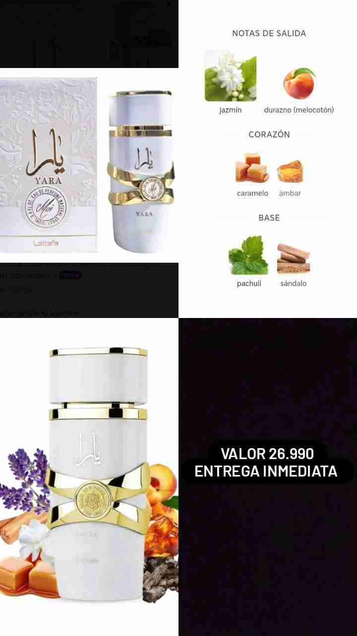 Perfume Yara Alzafiro