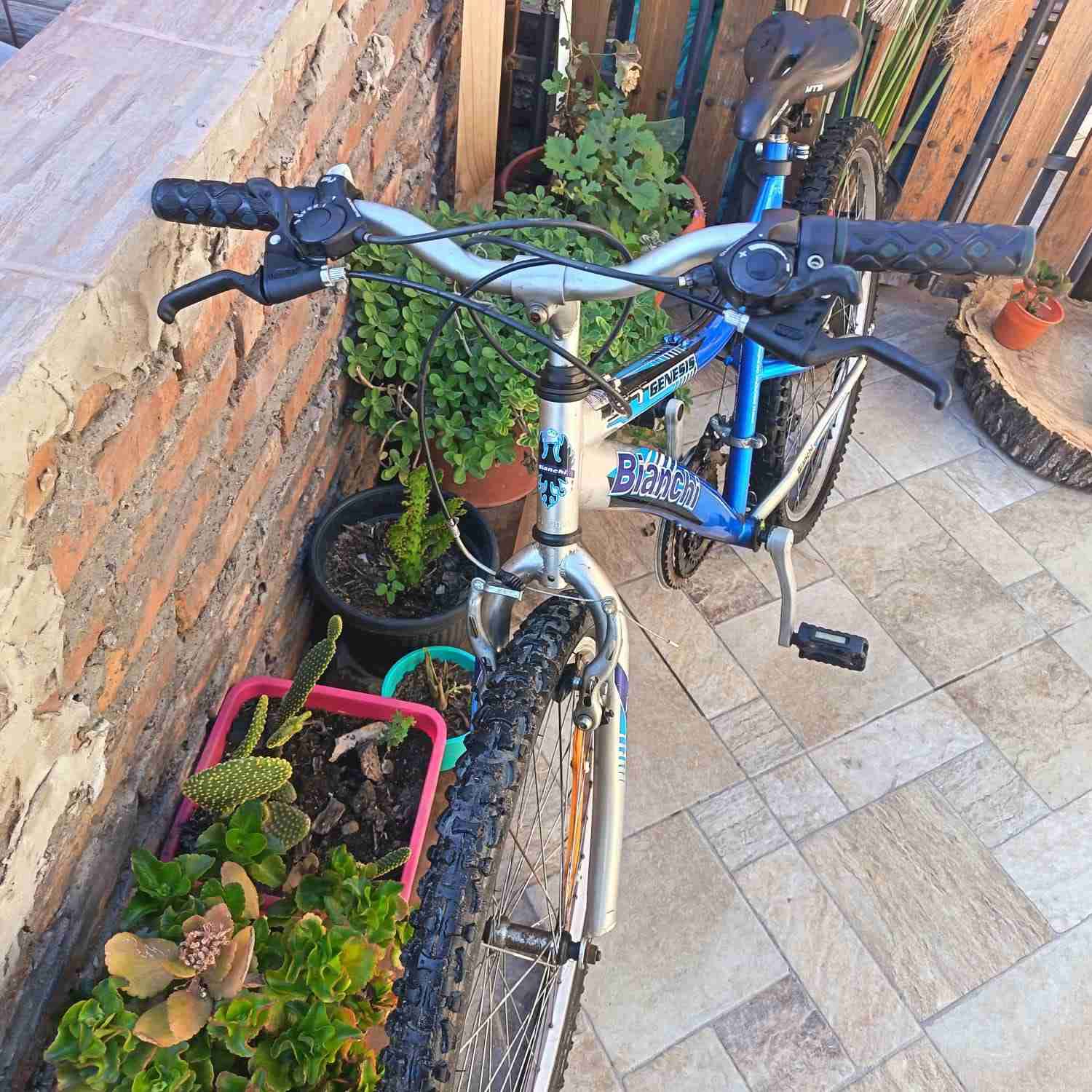 Bicicleta Bianchi montaña azul - miniatura 2