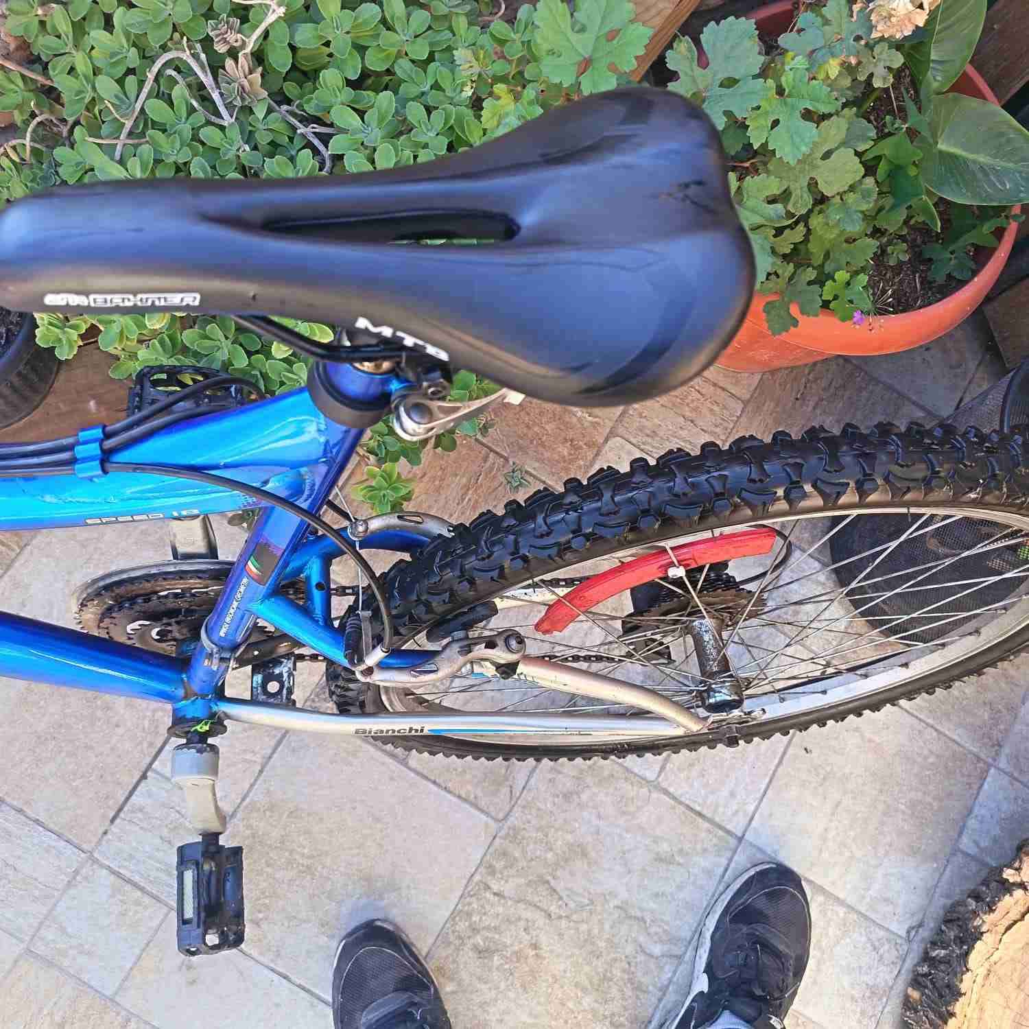 Bicicleta Bianchi montaña azul - miniatura 3