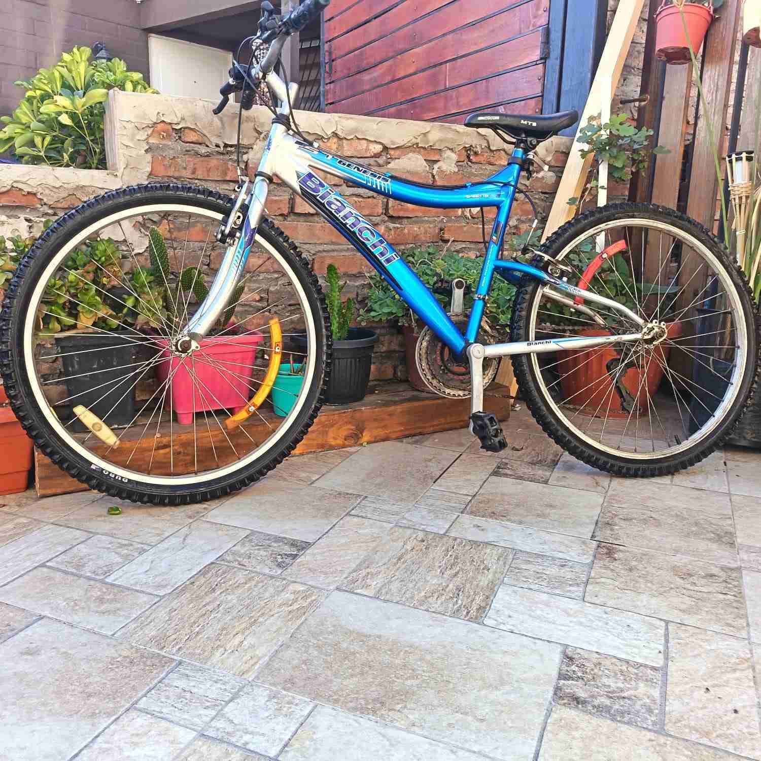 Bicicleta Bianchi montaña azul - miniatura 4