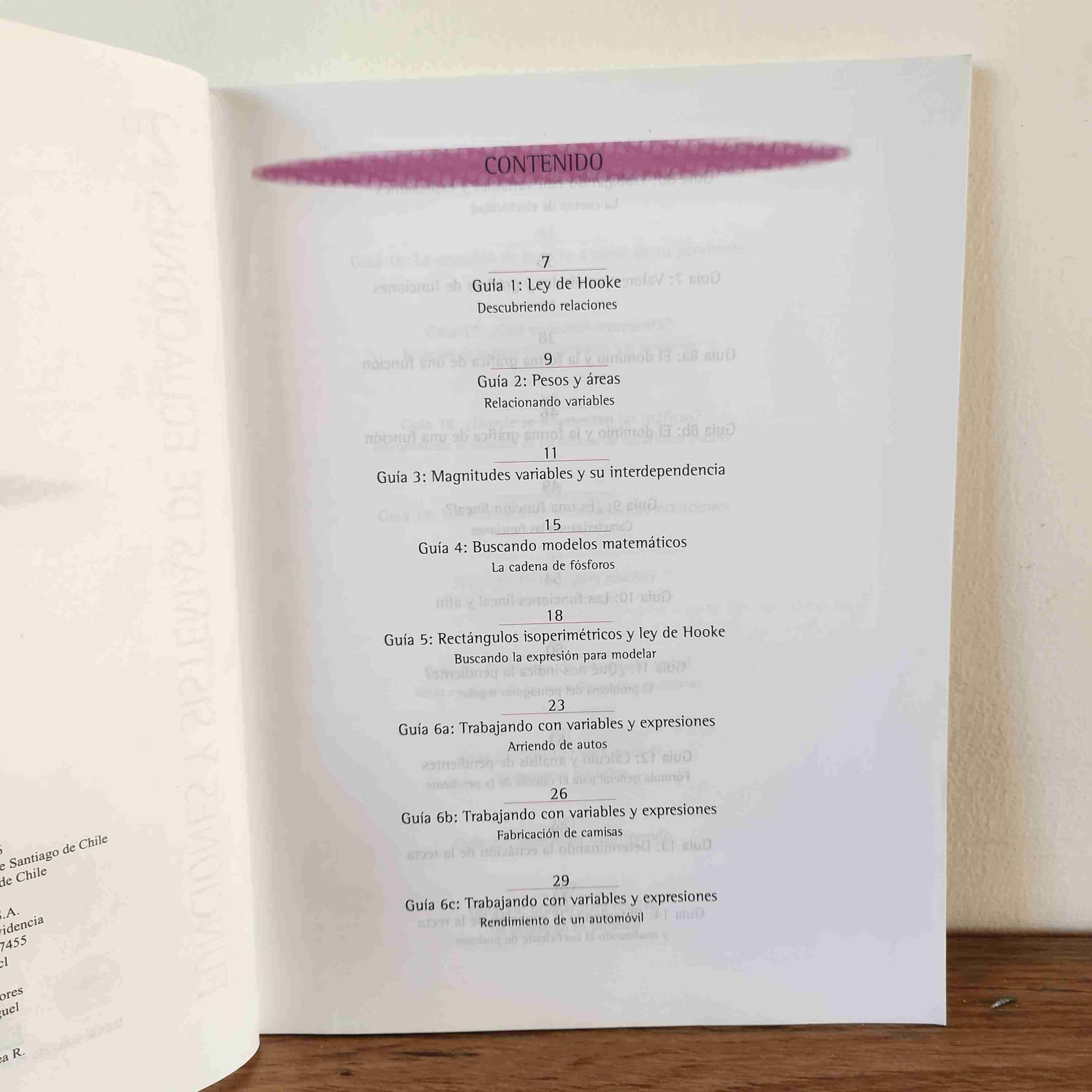 Libro Modelos Matemáticos 2° Medio (Enlaces) - miniatura 2