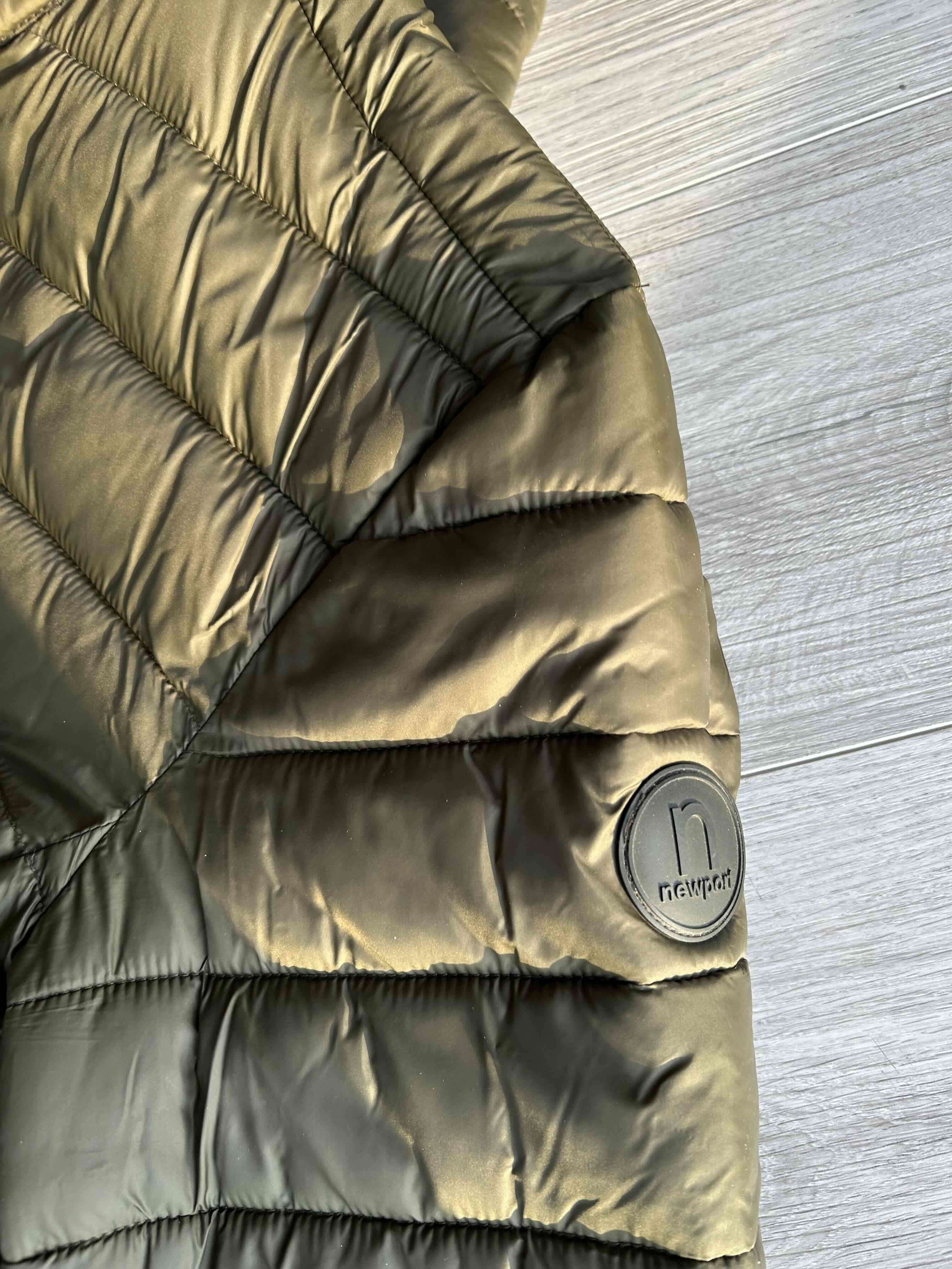 Chaqueta de pluma  acolchada verde oliva - miniatura 5