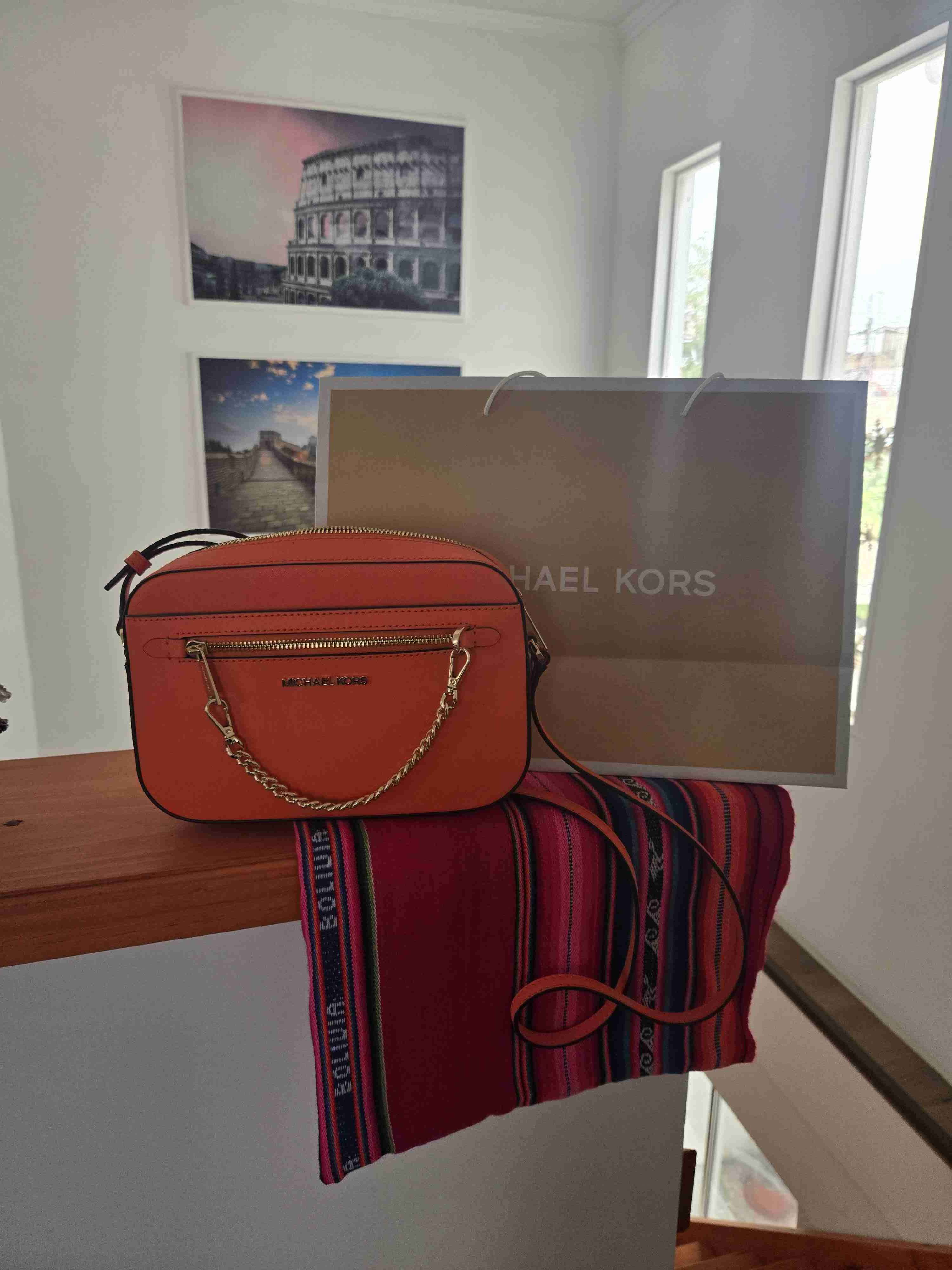 Bandolera Michael Kors naranja - miniatura 1