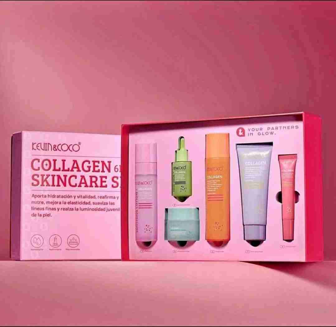 Set de cuidado facial colágeno - 1