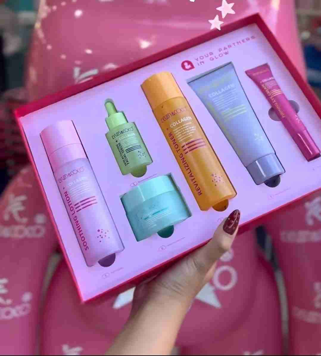 Set de cuidado facial colágeno - 2