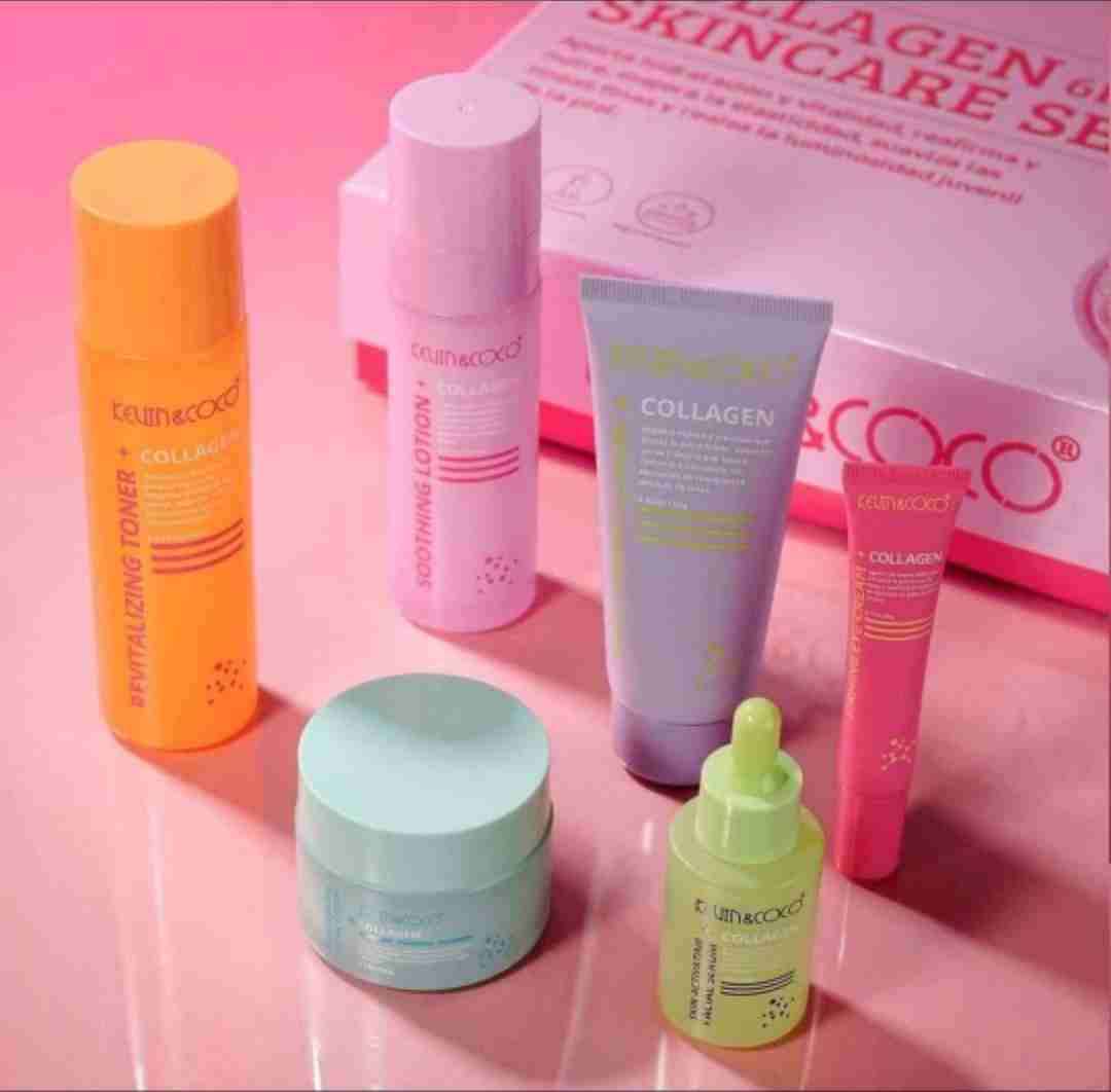 Set de cuidado facial colágeno - 3