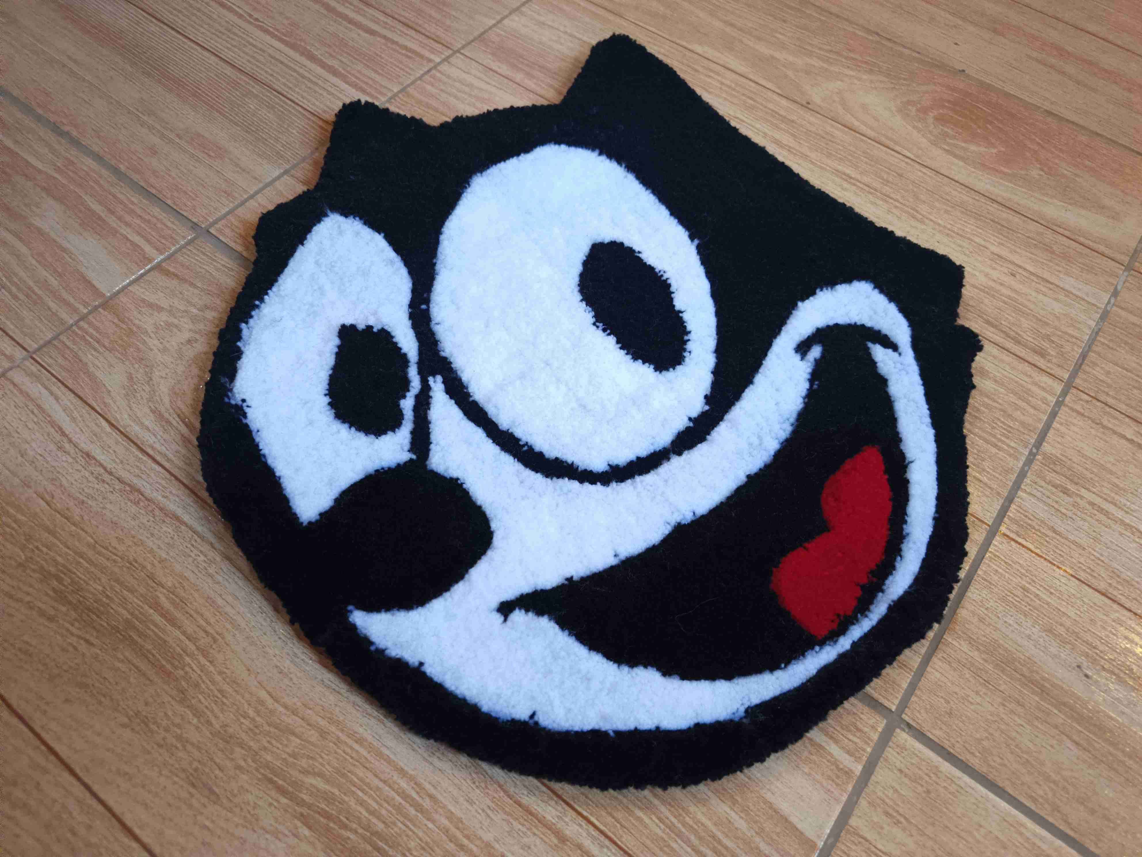 Alfombra decorativa Félix el gato - miniatura 1