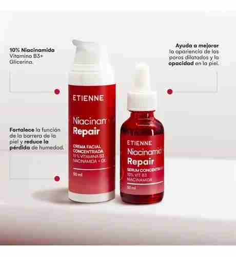 Set de crema y sérum Vitamina C y niacinamida - miniatura 2