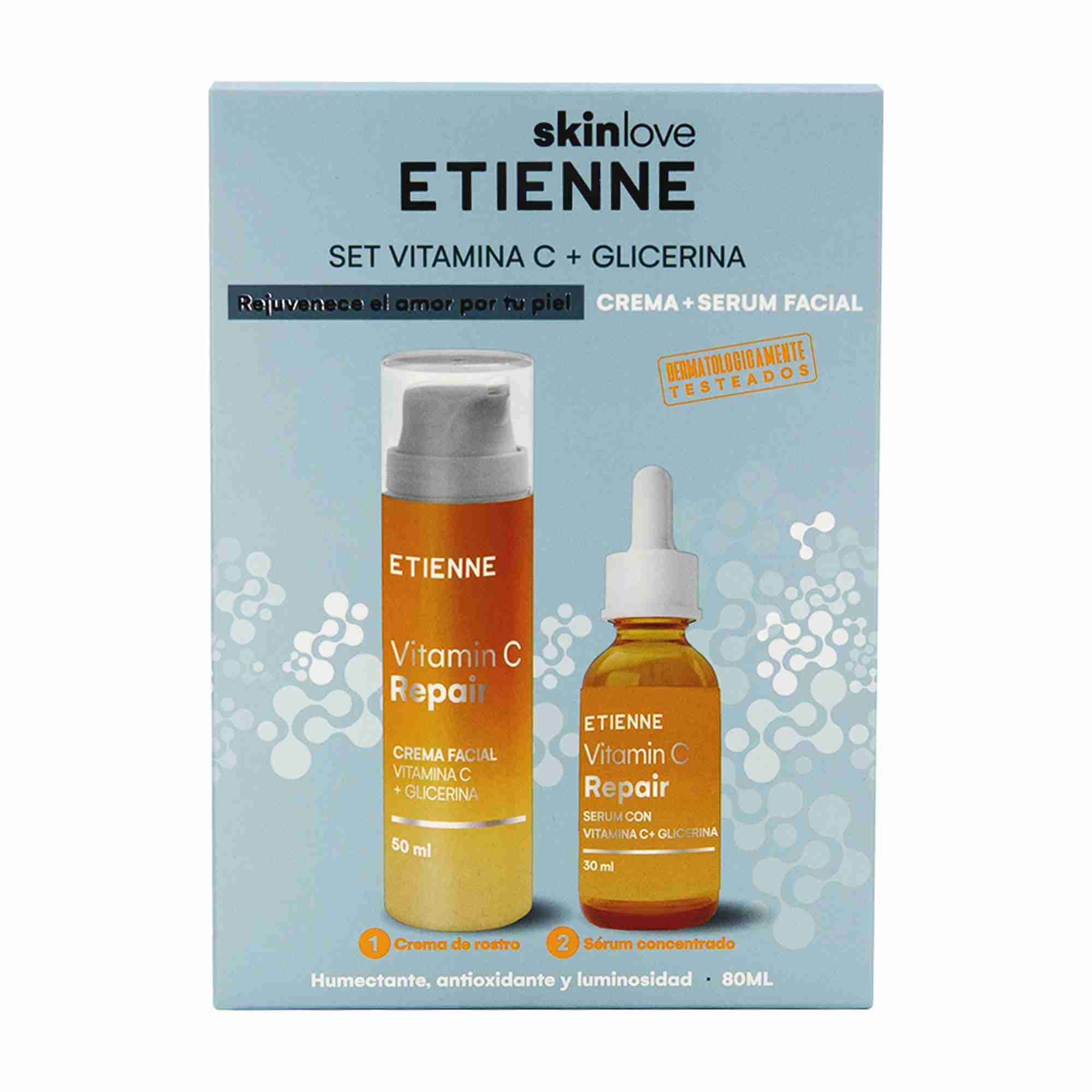 Set de crema y sérum Vitamina C y niacinamida - miniatura 4