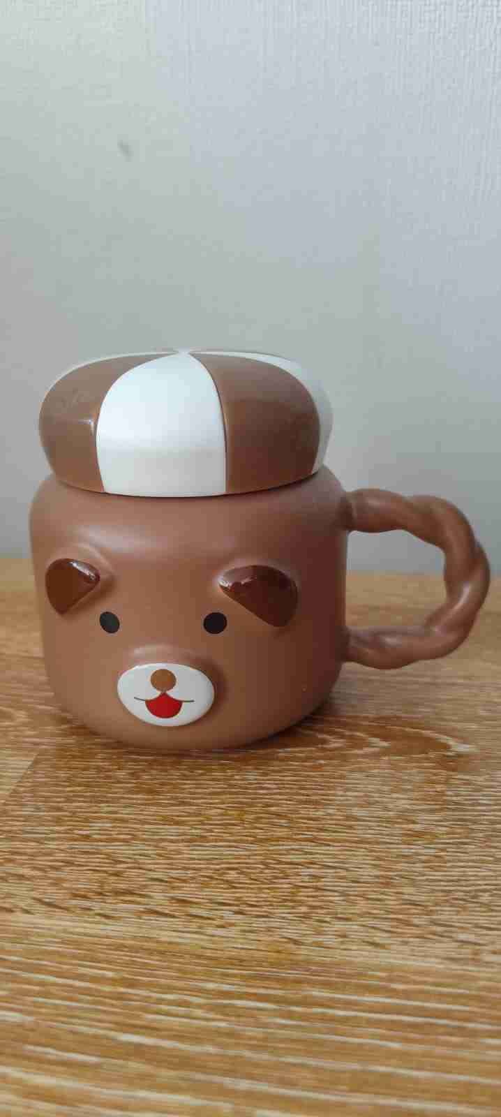 Taza con diseño de oso