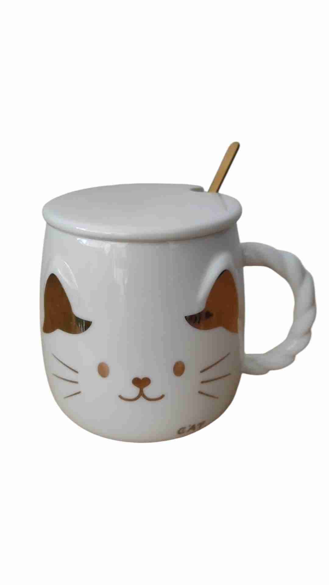 Tazón con diseño de gato