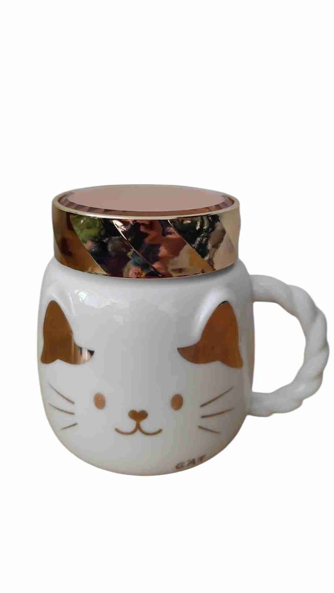 Tazón cerámico gatito