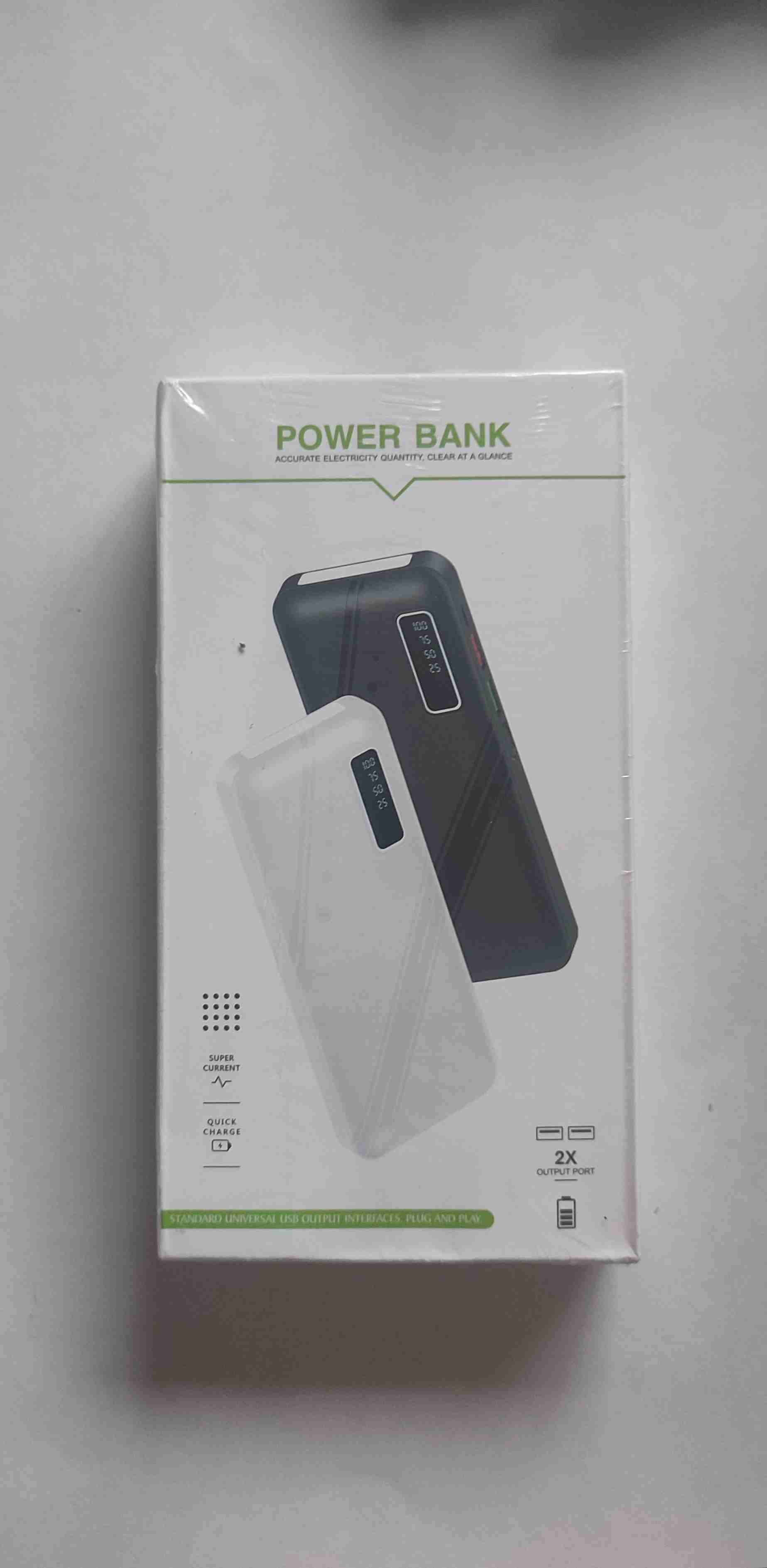 Power Bank con pantalla digital sellado