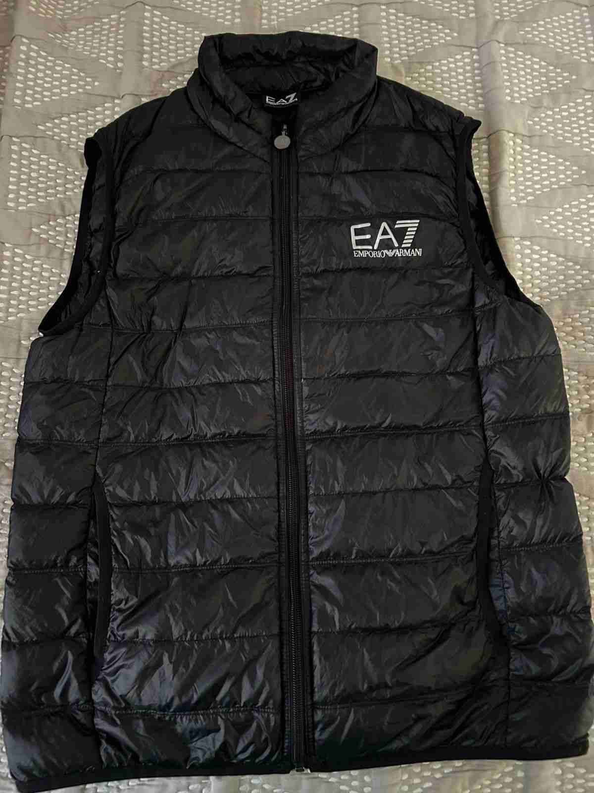 Chaleco negro EA7 Emporio Armani - miniatura 1