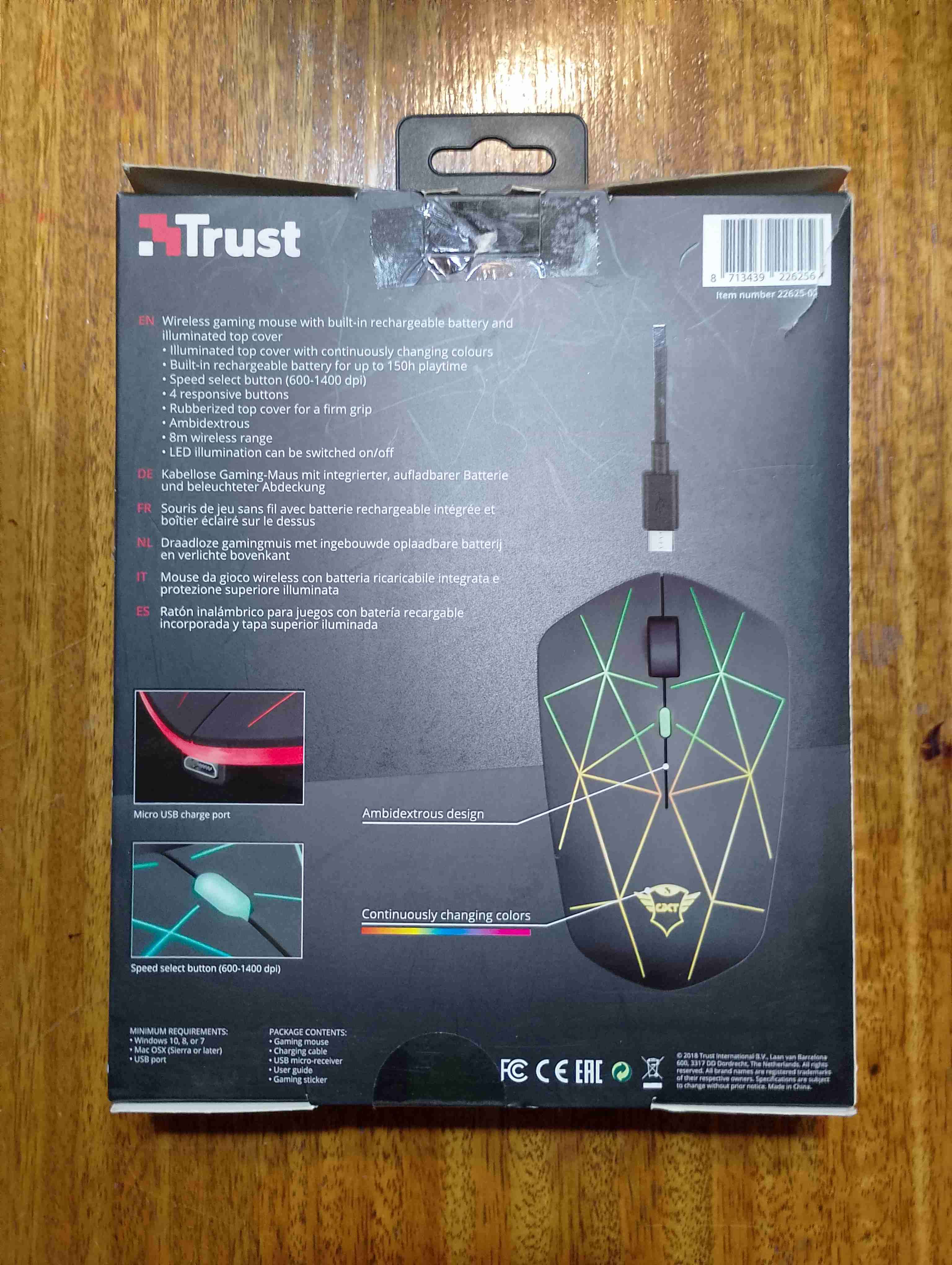 Mouse Trust Strike GXT-117 inalámbrico - miniatura 2