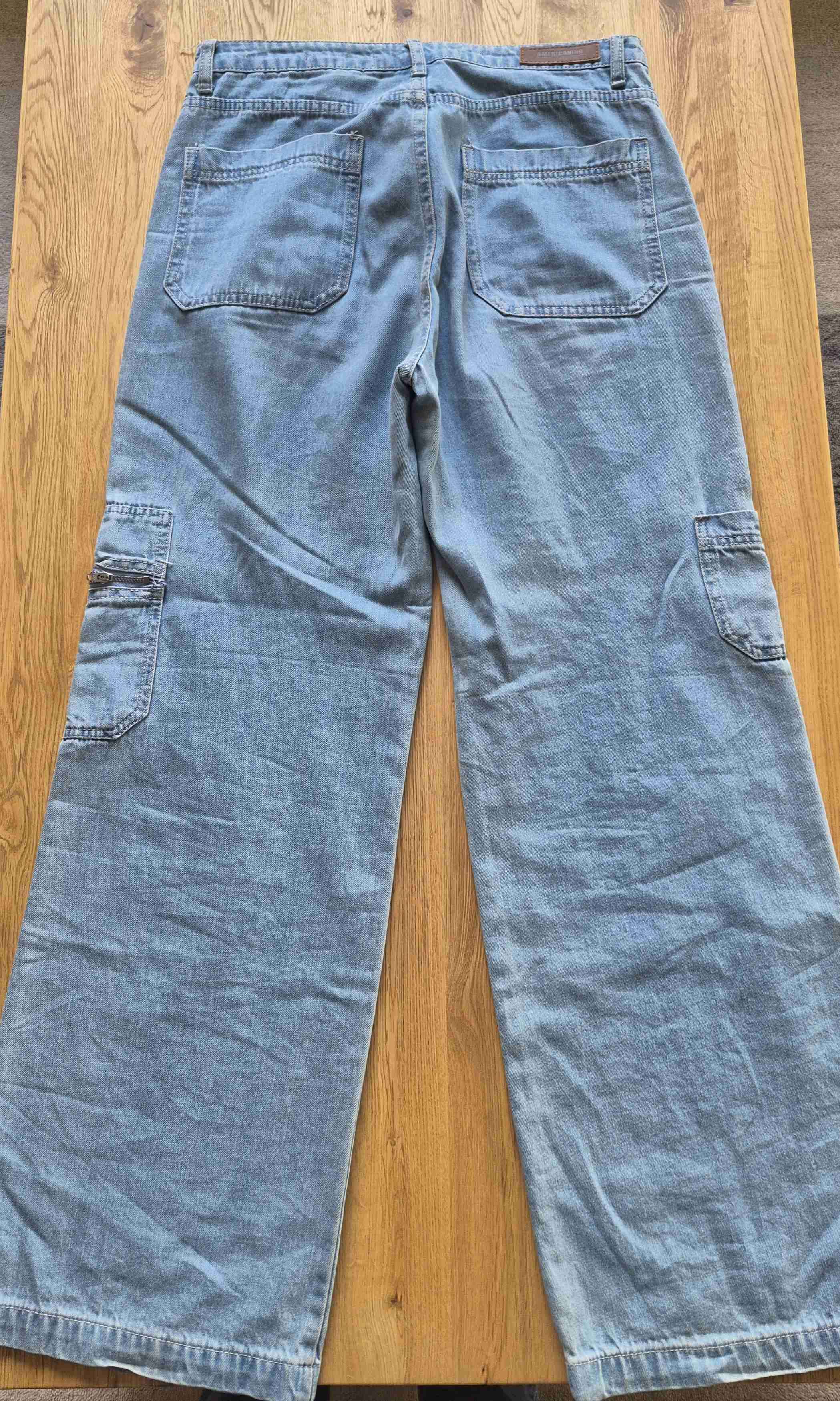 Jeans cargo azul claro - miniatura 2