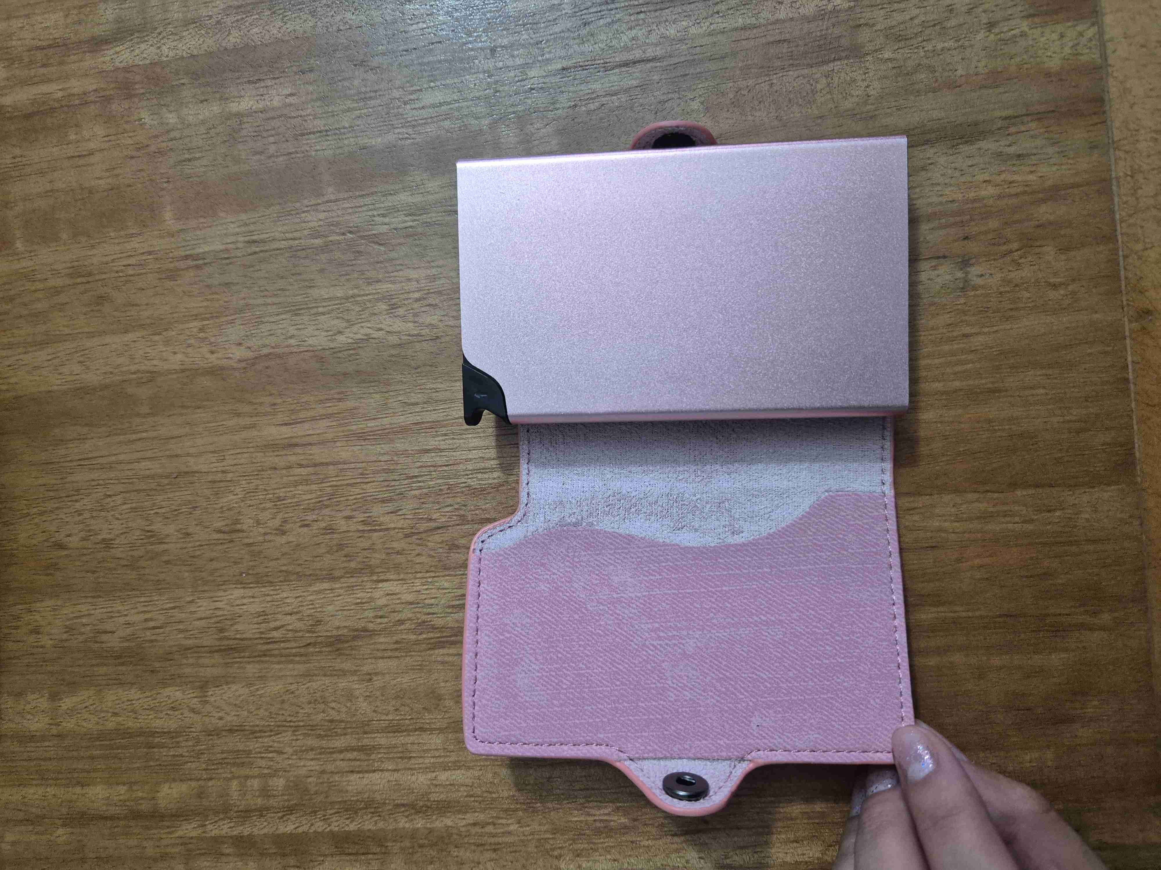 Billetera rosa marca LIMITED nueva y original - 4