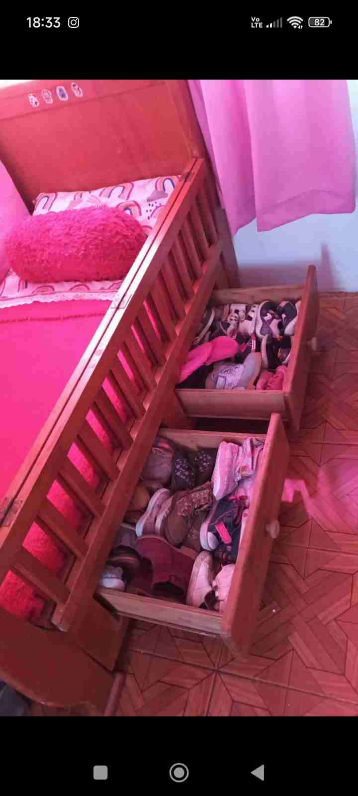 Cuna de madera - miniatura 3