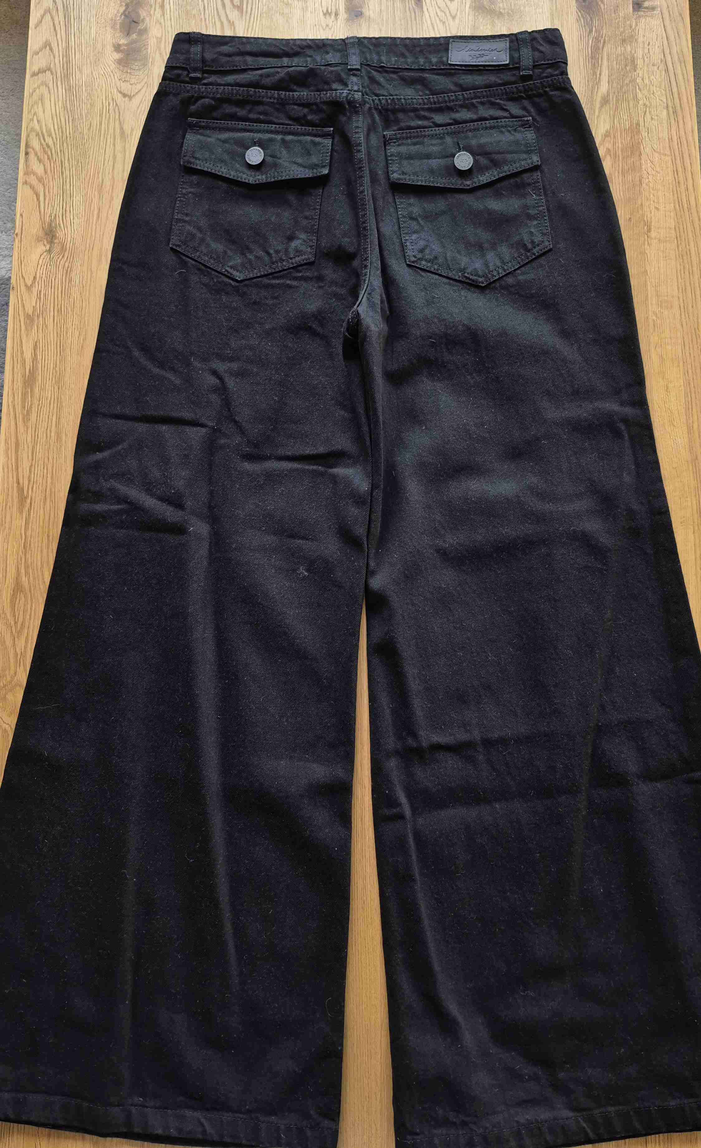 Pantalones anchos negros - miniatura 2