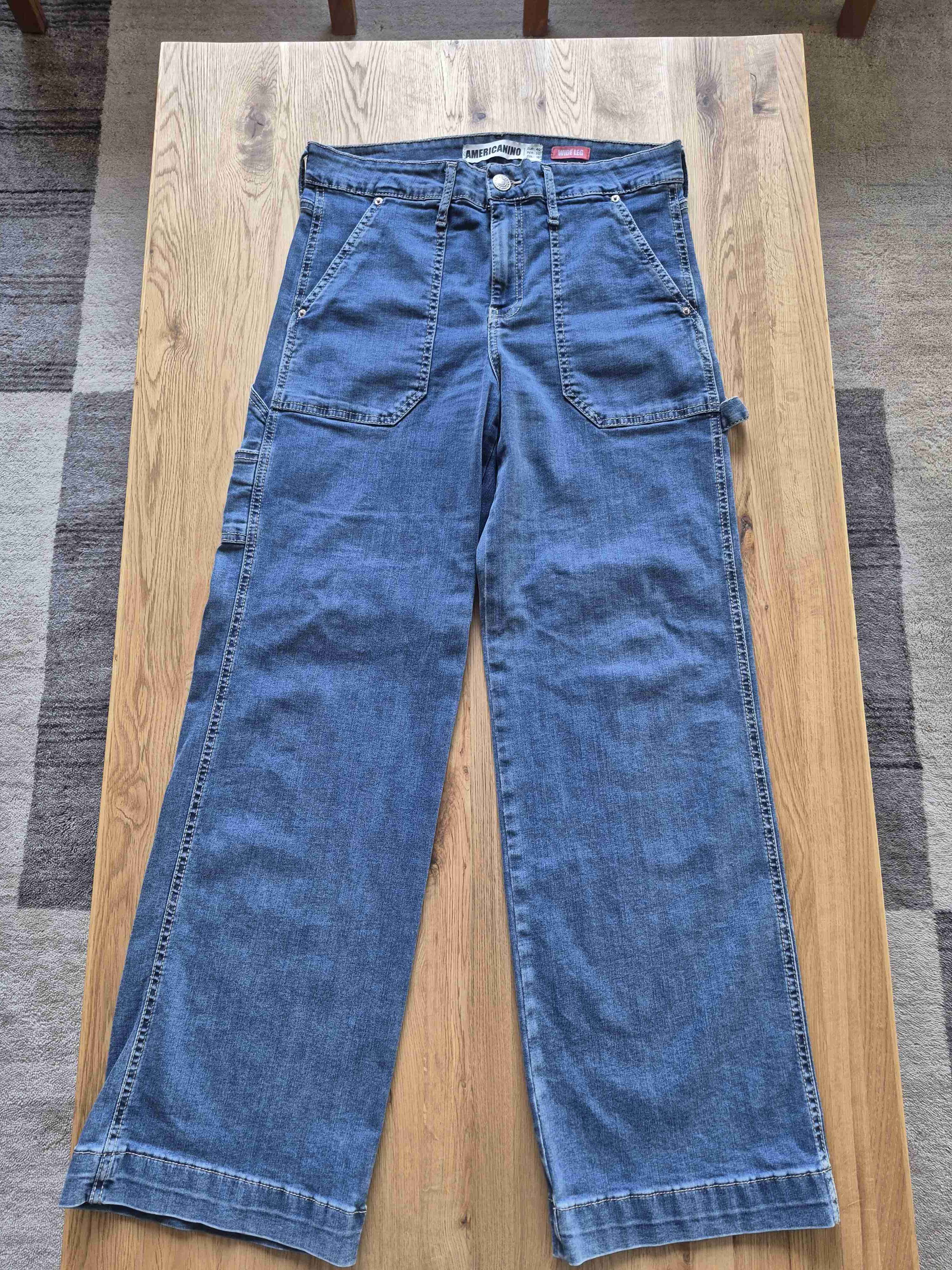 Jeans de mezclilla azul clásico - miniatura 1