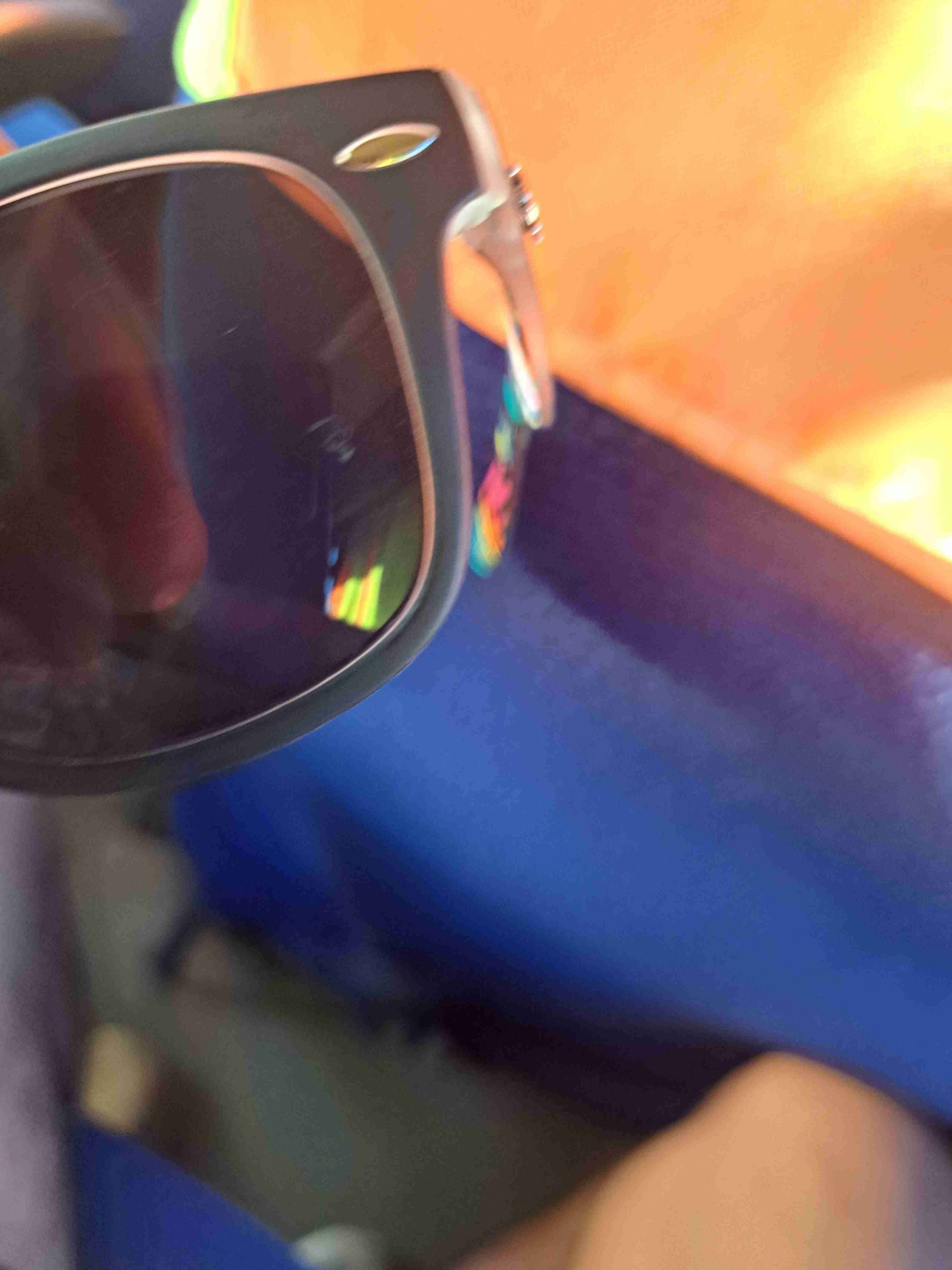 Lentes de sol Ray ban wayfarer originales - miniatura 6