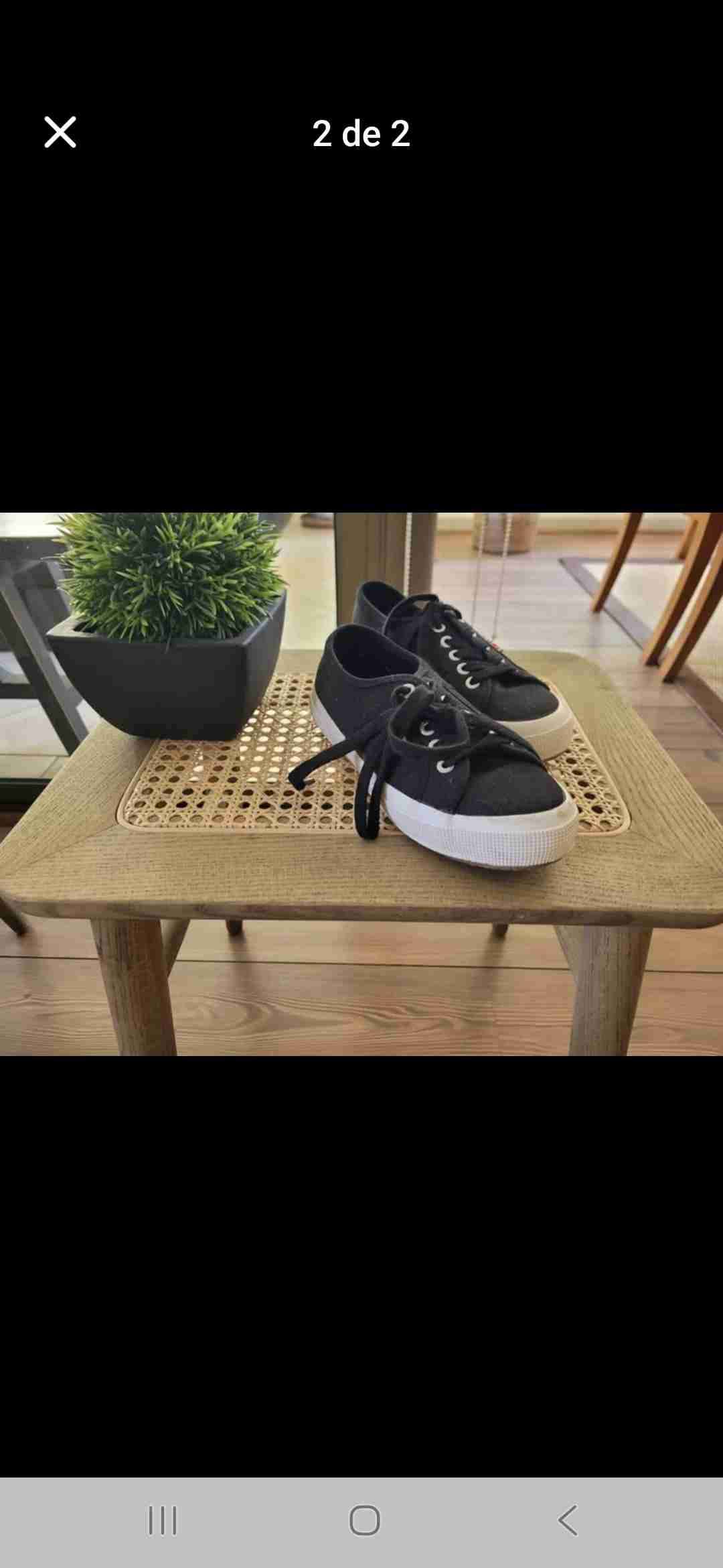 Zapatillas negras casuales - miniatura 2