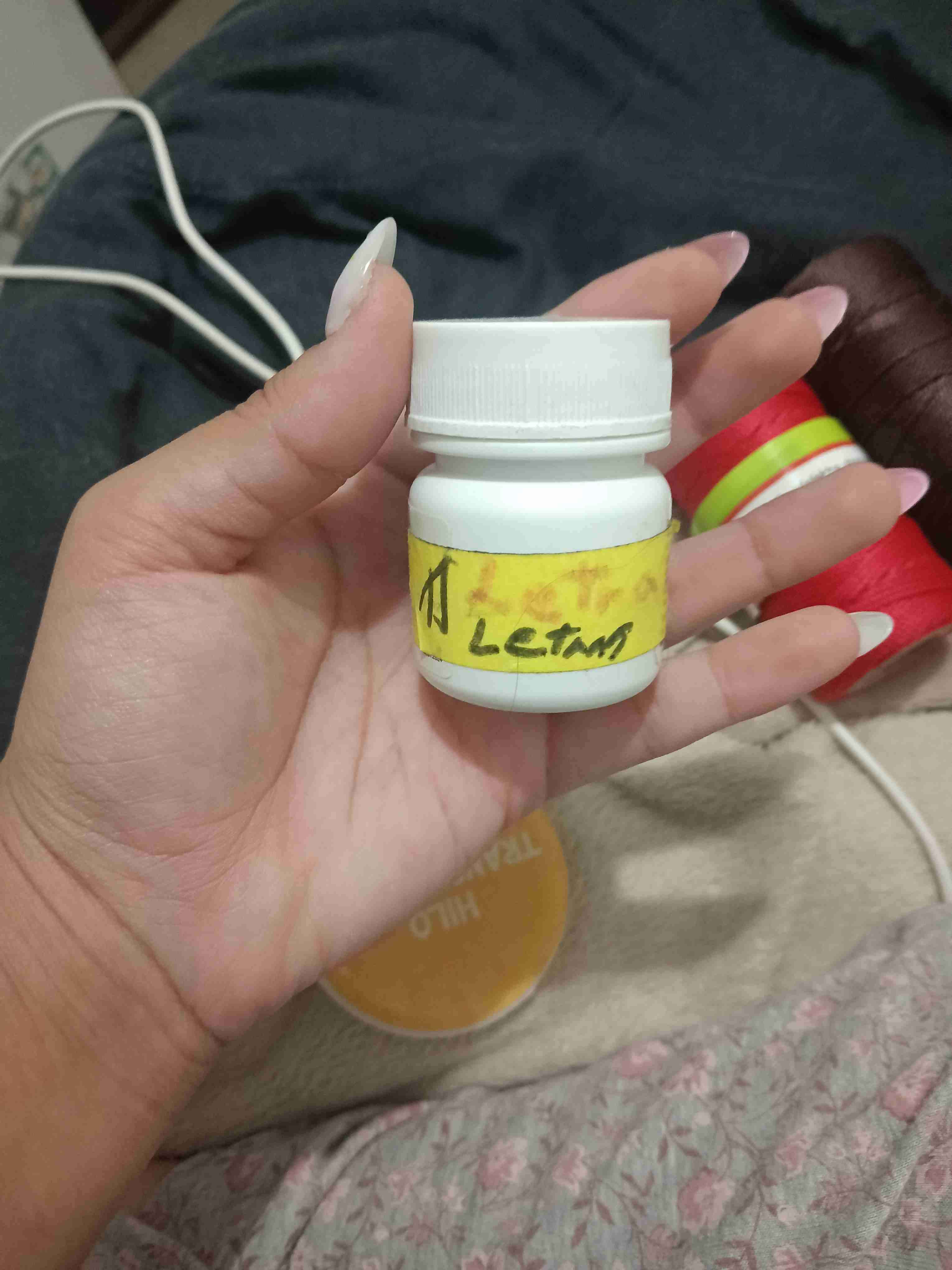 Cuerdas de cáñamo rojo y marrón - miniatura 2