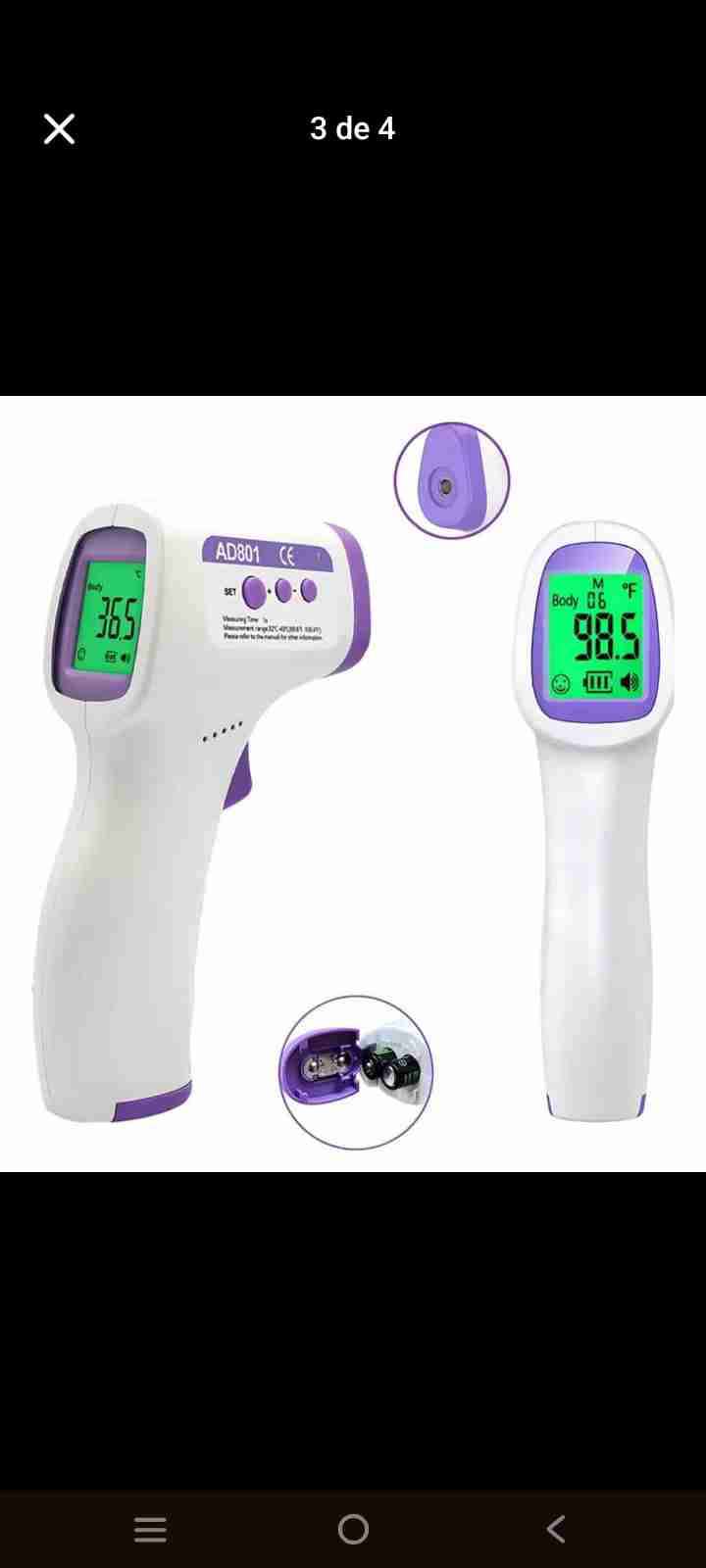 Termómetro infrarrojo digital - 3