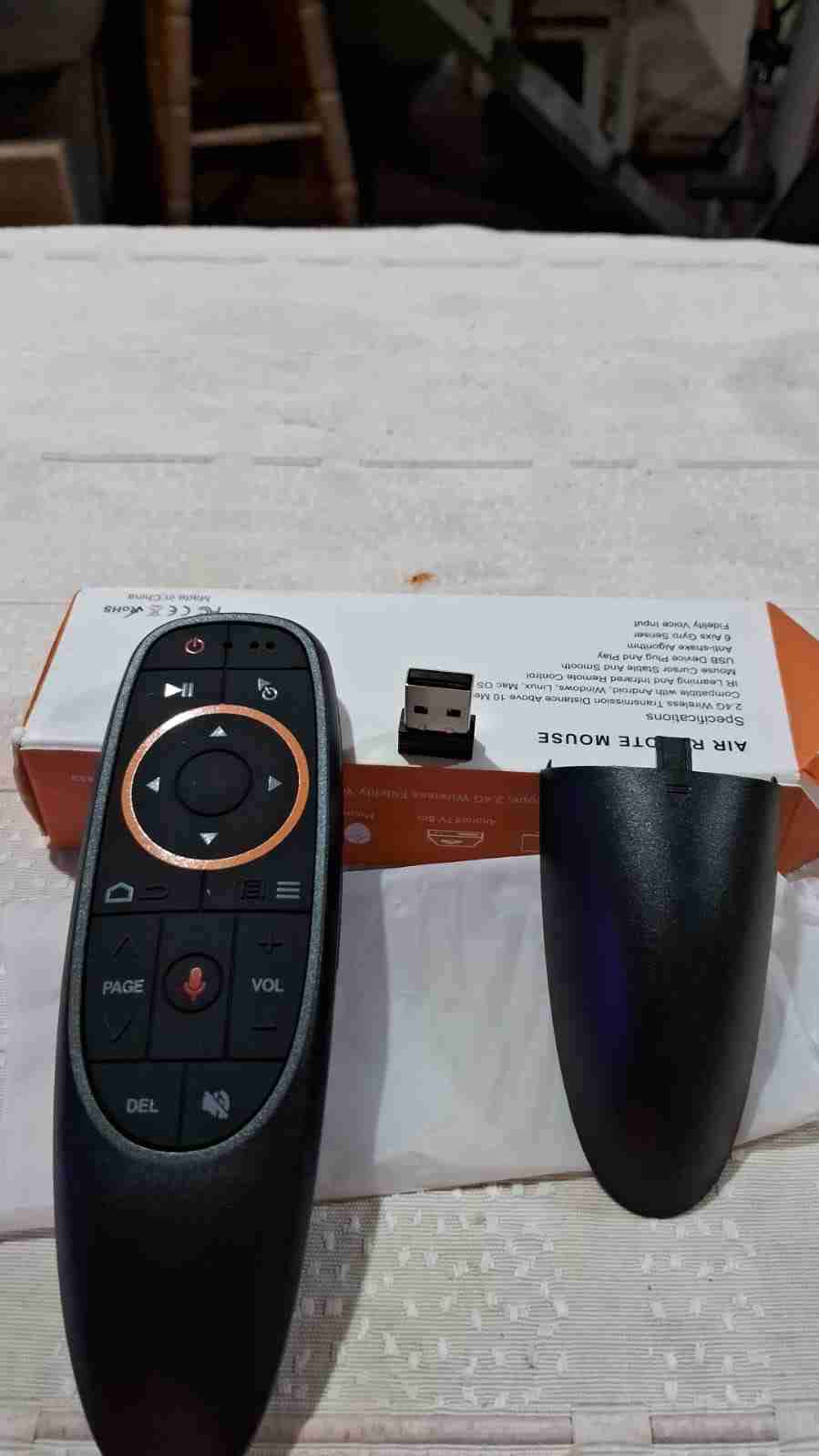 Control remoto inalámbrico air mouse - miniatura 3