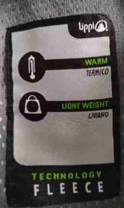 Chaqueta fleece blanca Uppi mujer - miniatura 3