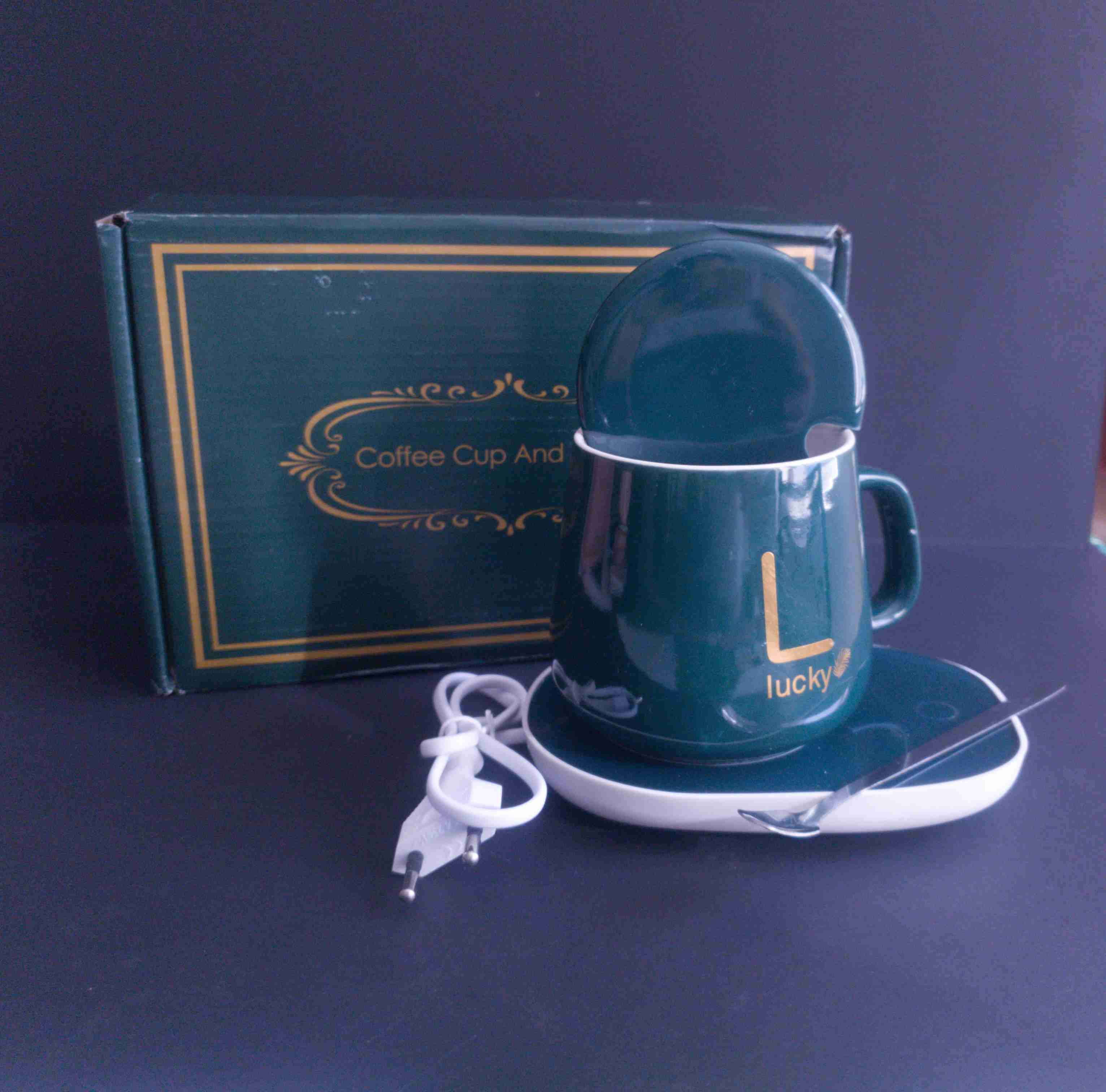 Taza eléctrica con bandeja calentadora - 3