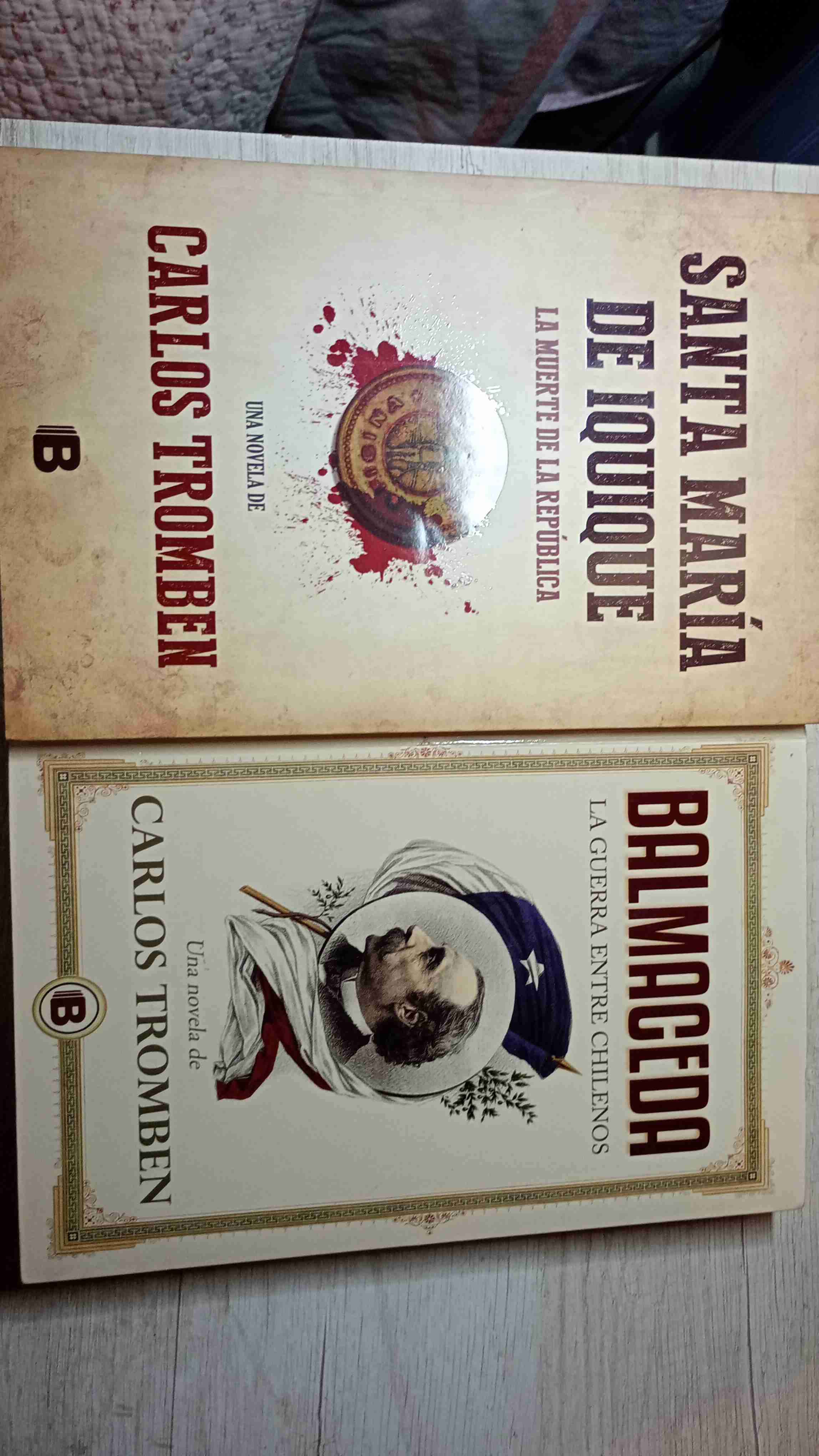 Dos libros de Carlos Tromben