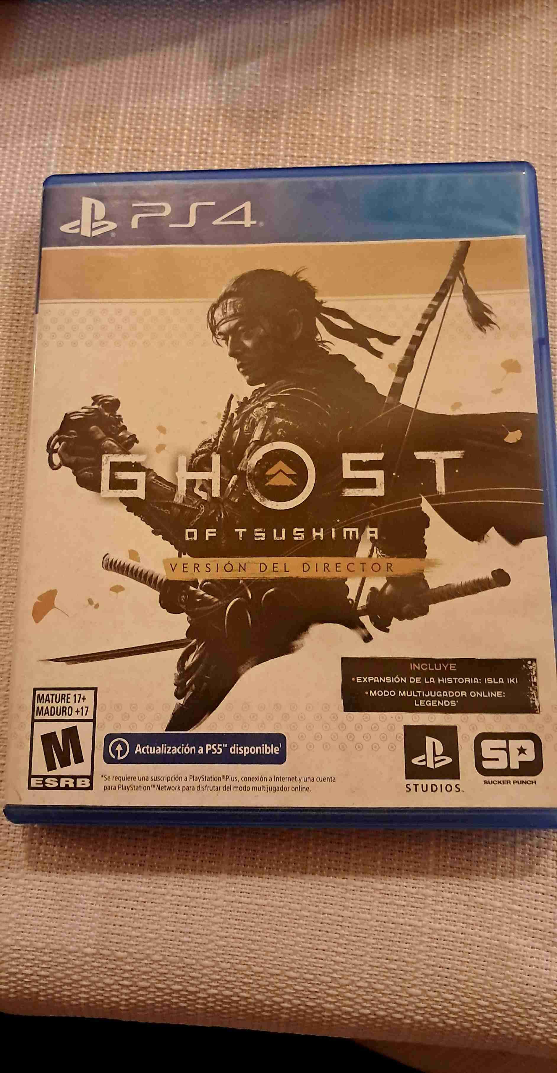 Juego PS4 Ghost of Tsushima