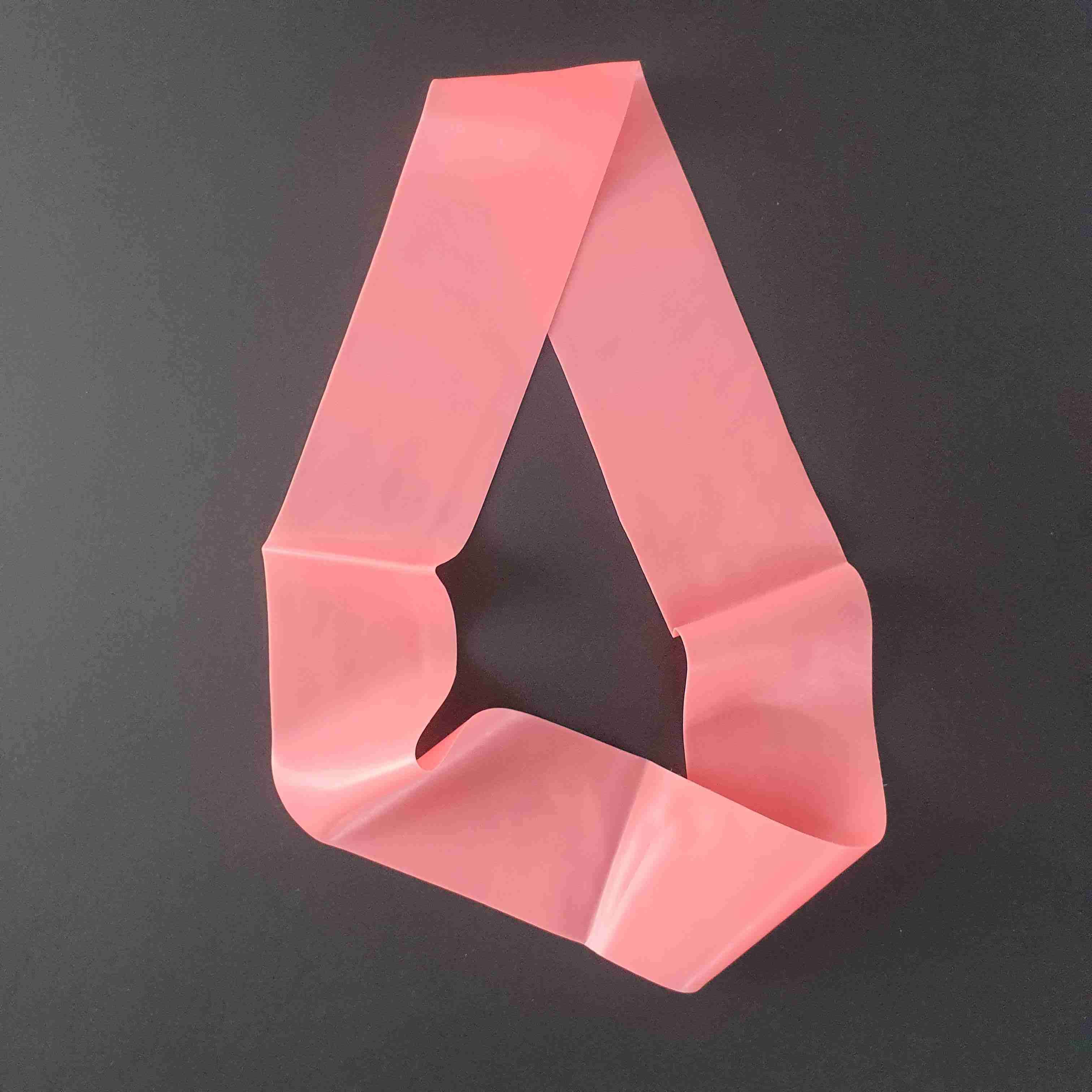 Banda elástica de resistencia rosa - miniatura 1