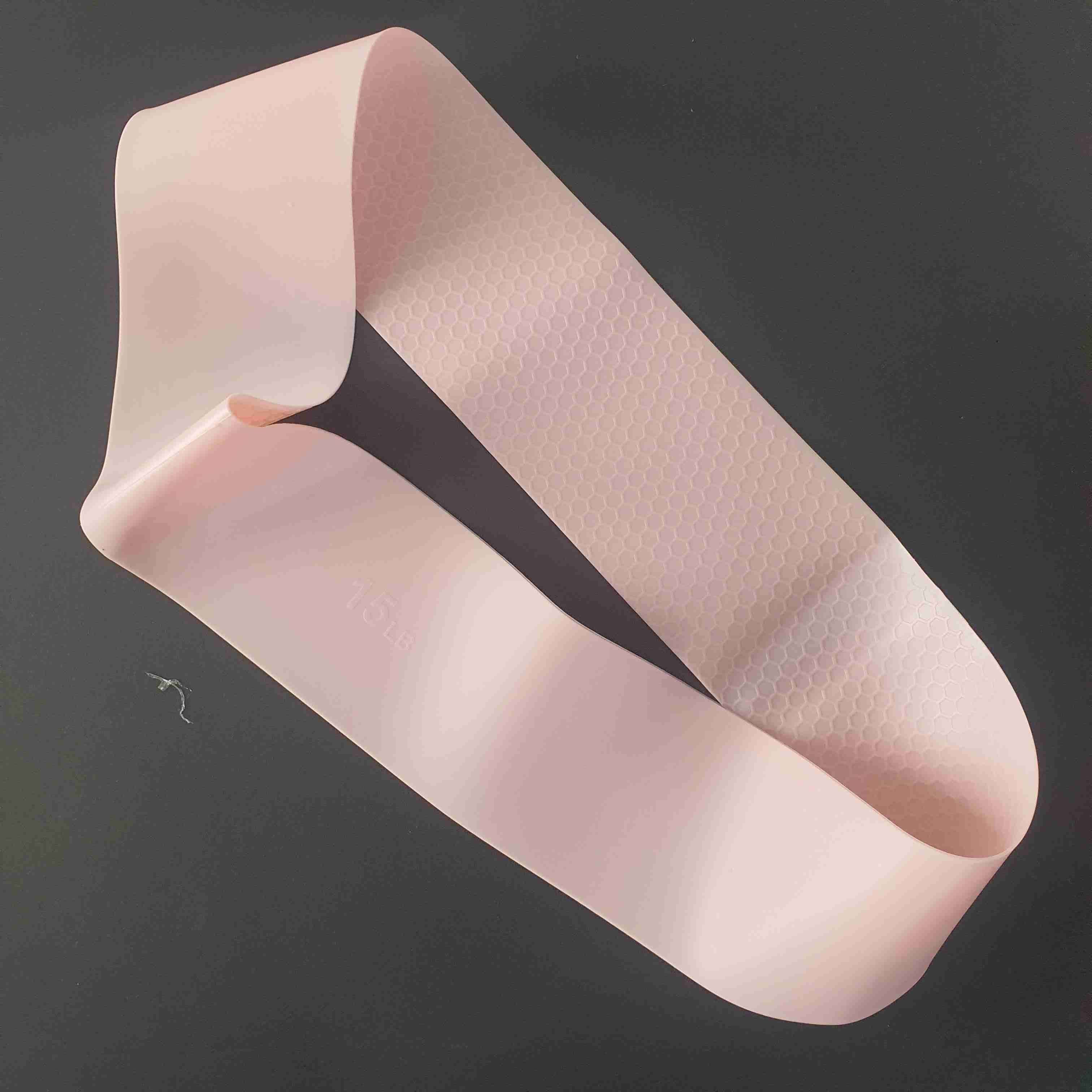 Banda elástica de resistencia rosa - miniatura 2