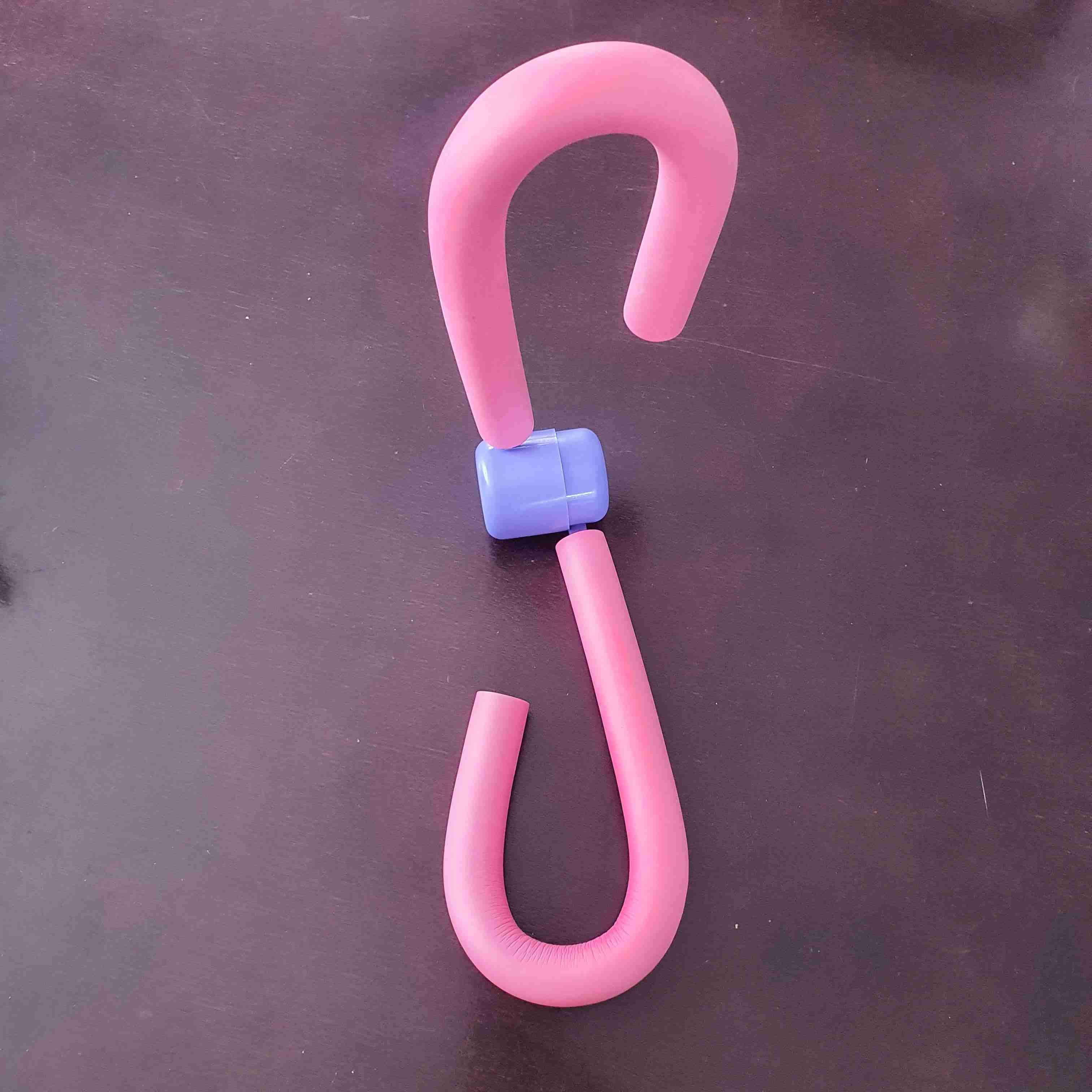 Banda elástica de resistencia rosa - miniatura 3